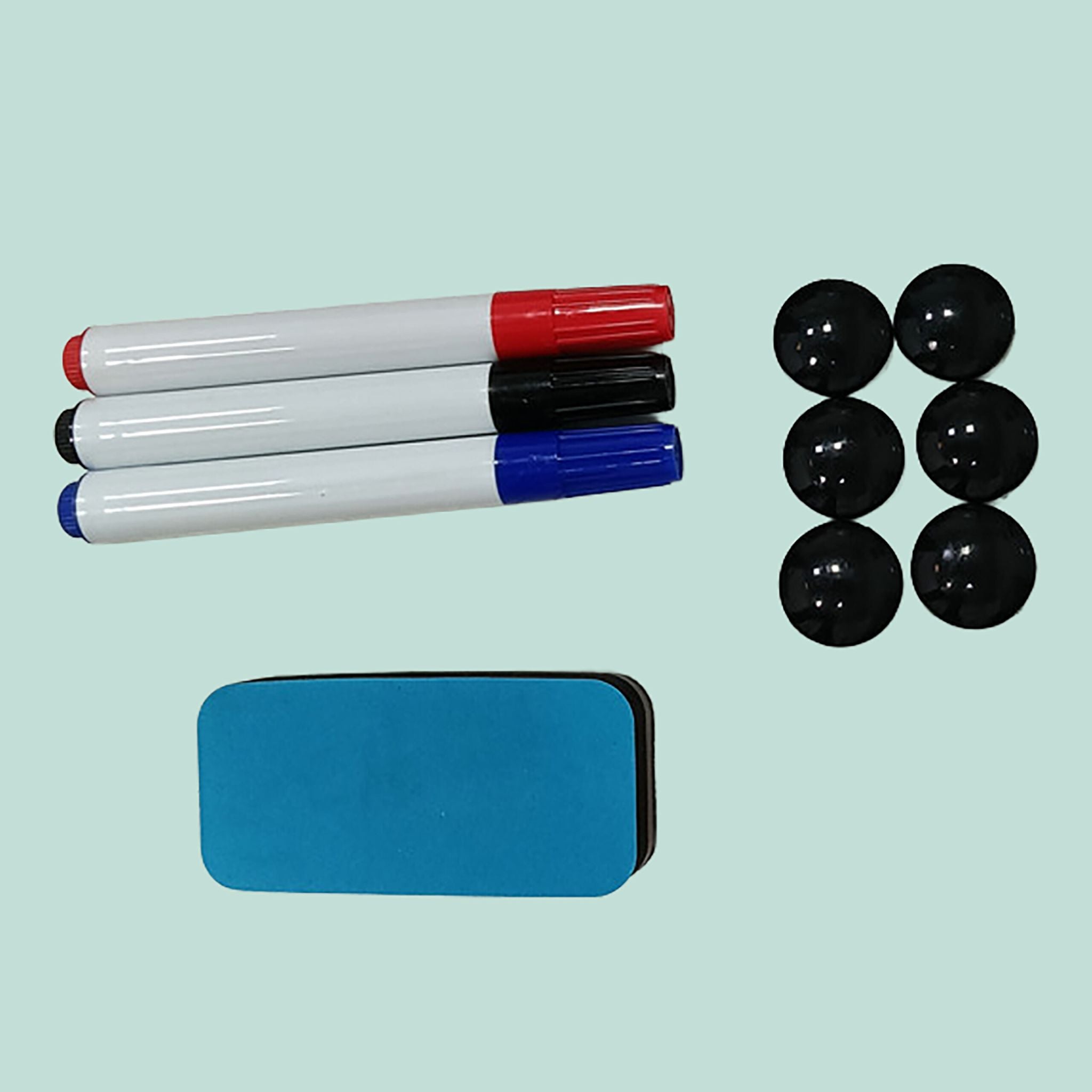 Flipchart Whiteboard 100x70cm 2 Arme Schwarz