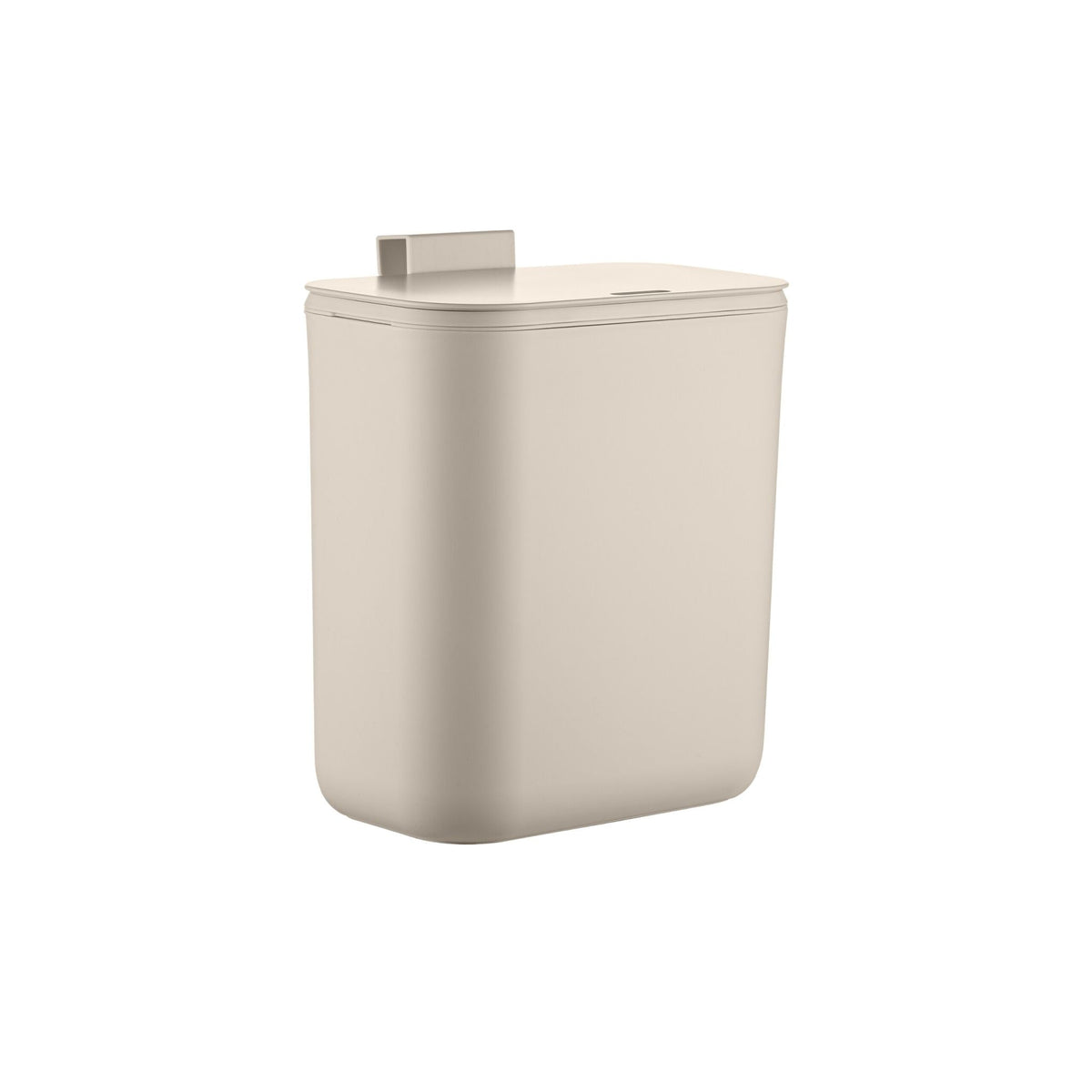 Küchenmülleimer zum Einhängen 9L Beige von Relaxdays