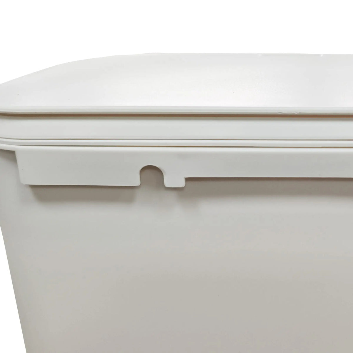 Küchenmülleimer zum Einhängen 9L Weiss von Relaxdays