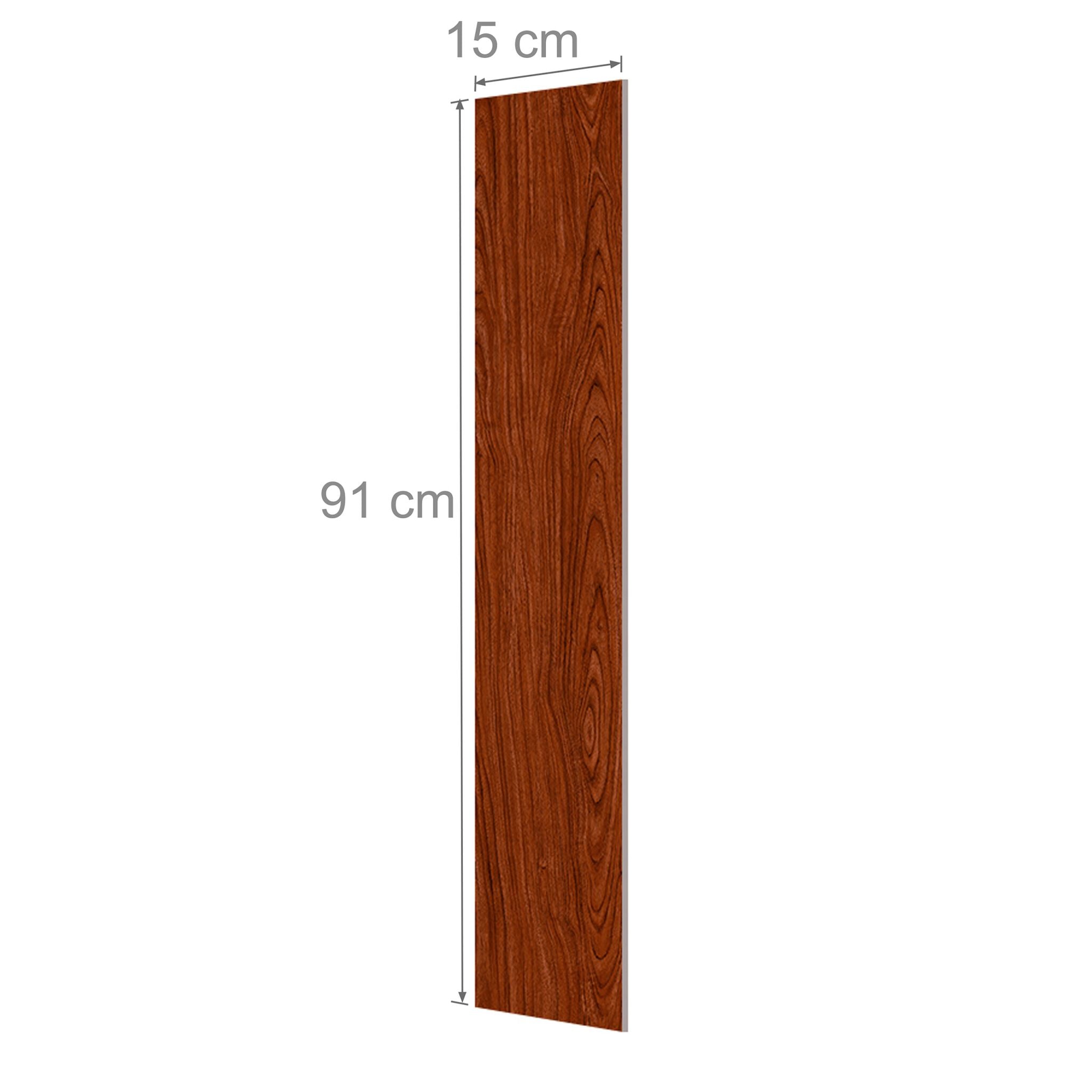 PVC Bodenbelag selbstklebend Holzoptik Braun von Relaxdays