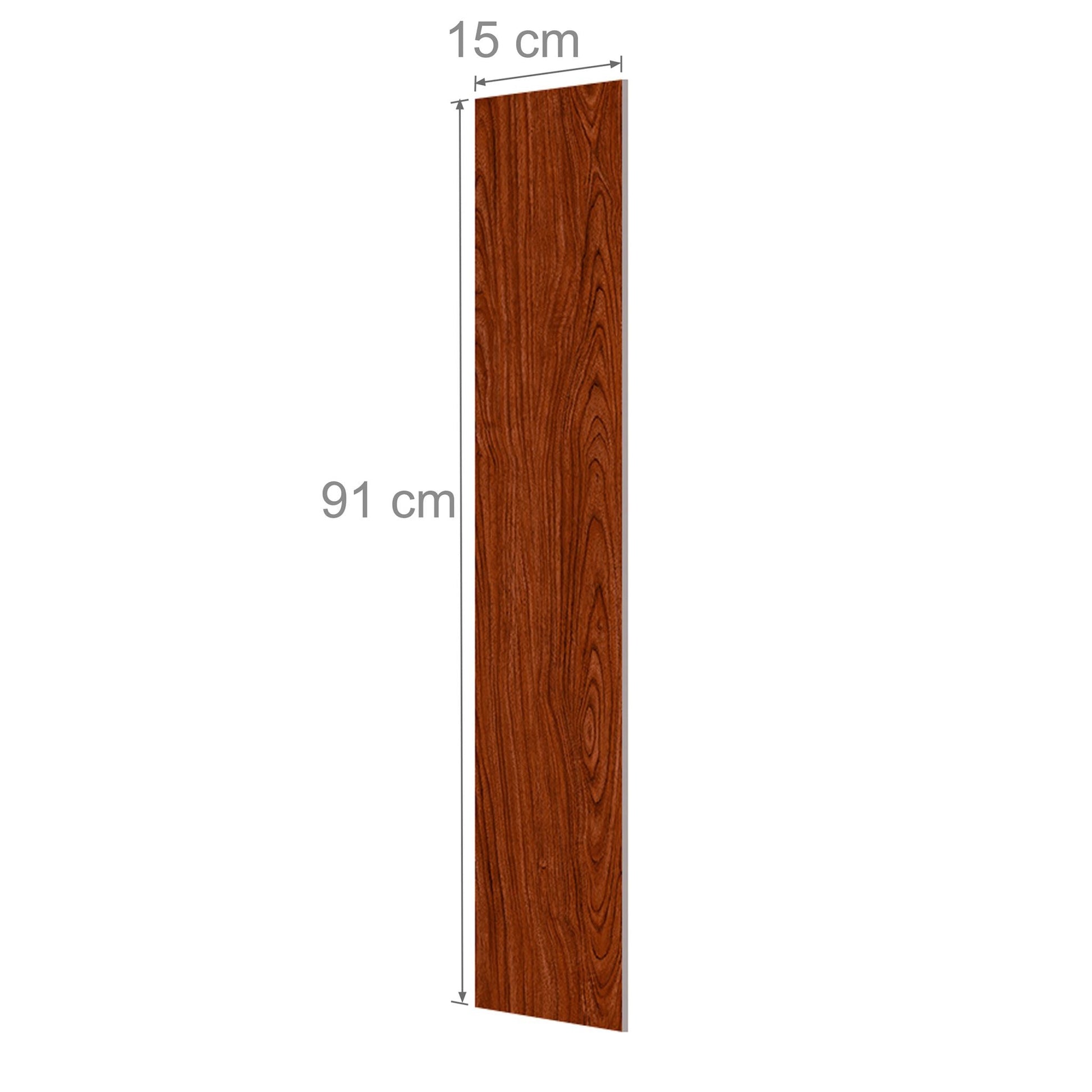 PVC Bodenbelag selbstklebend Holzoptik Braun von Relaxdays