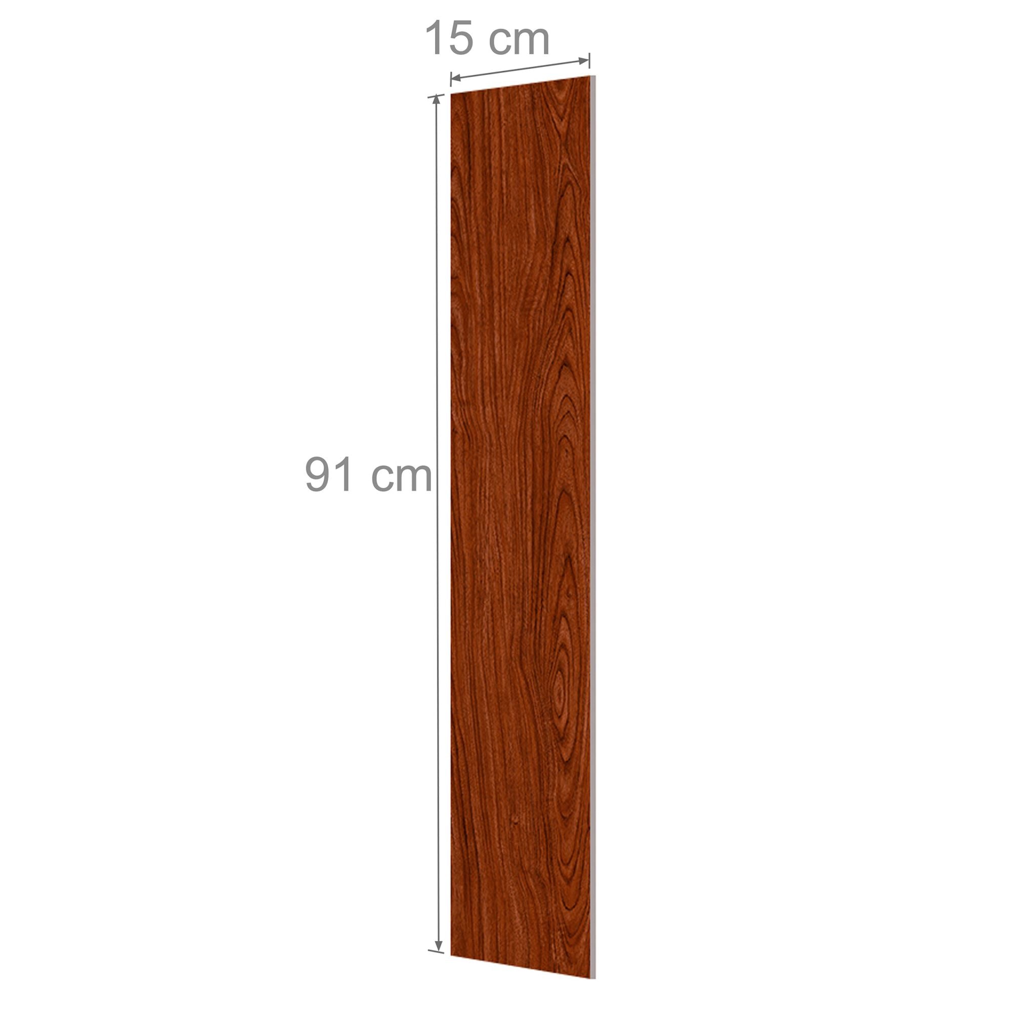 PVC Bodenbelag selbstklebend Holzoptik Braun von Relaxdays
