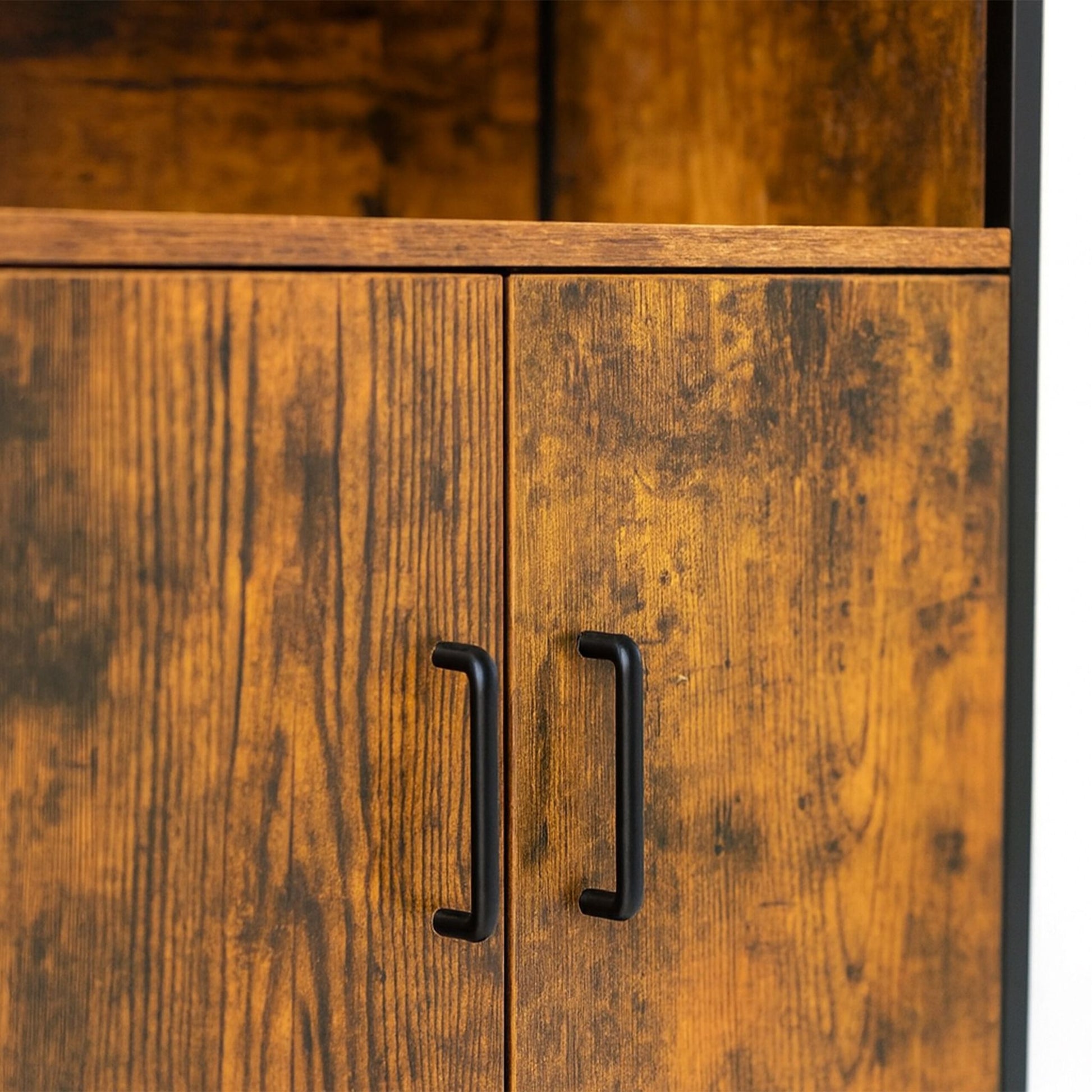 Küchenschrank Industrial Style Braun von Relaxdays