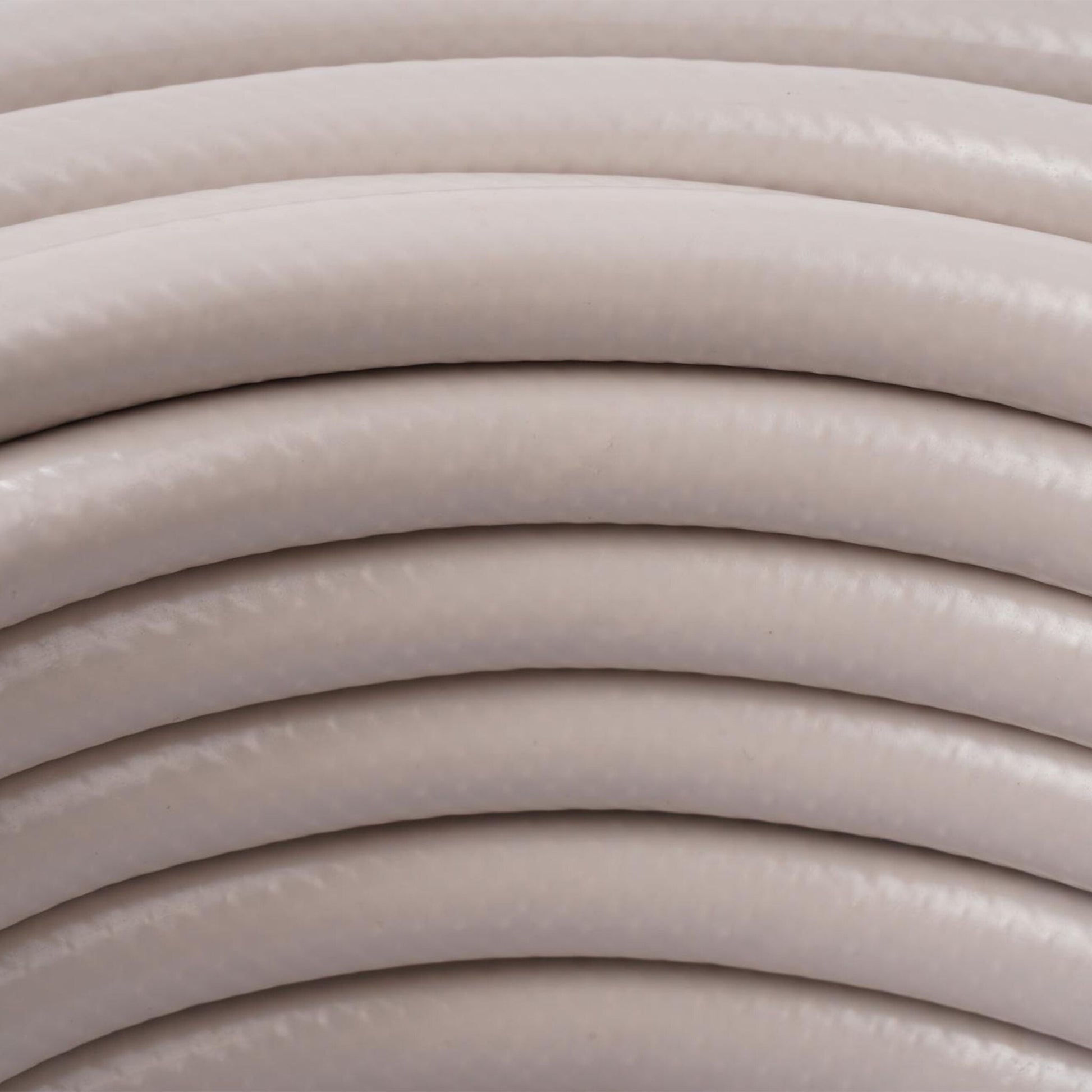 Wetterfester Gartenschlauch Beige von Relaxdays