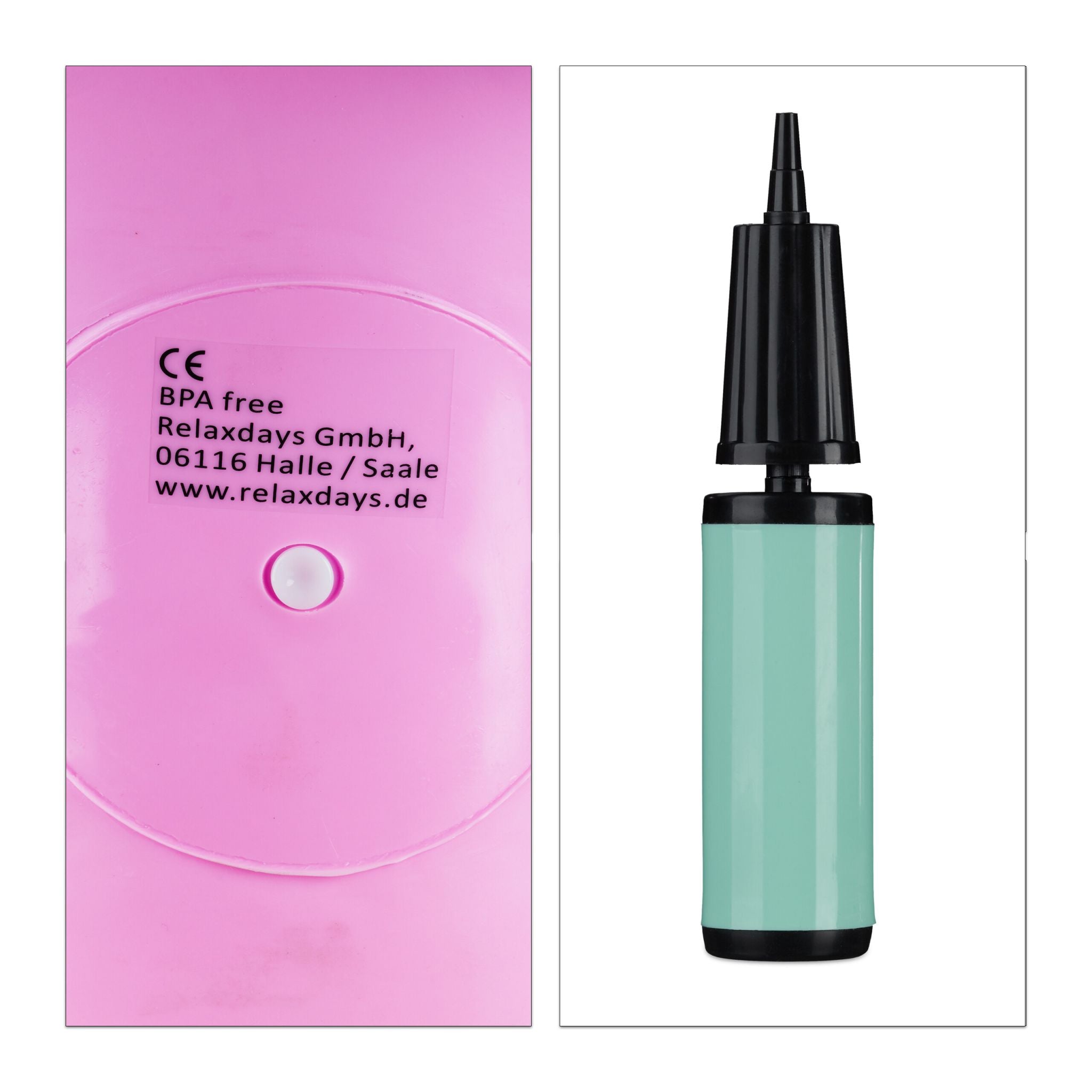 Hüpftier Einhorn Pink-Rot von Relaxdays