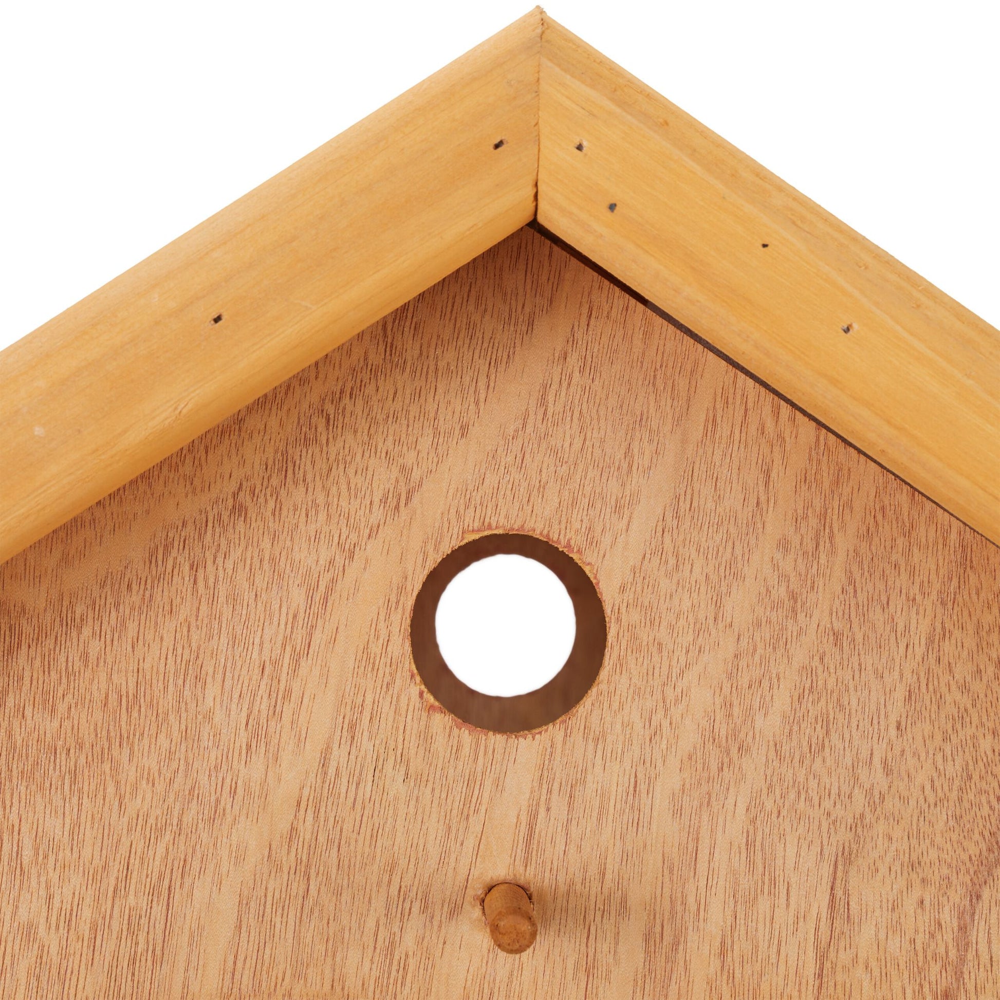XXL Vogelfutterhaus mit Ständer Dunkelgrün-Orange von Relaxdays