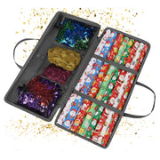 Geschenkpapier Aufbewahrung Grau von Relaxdays