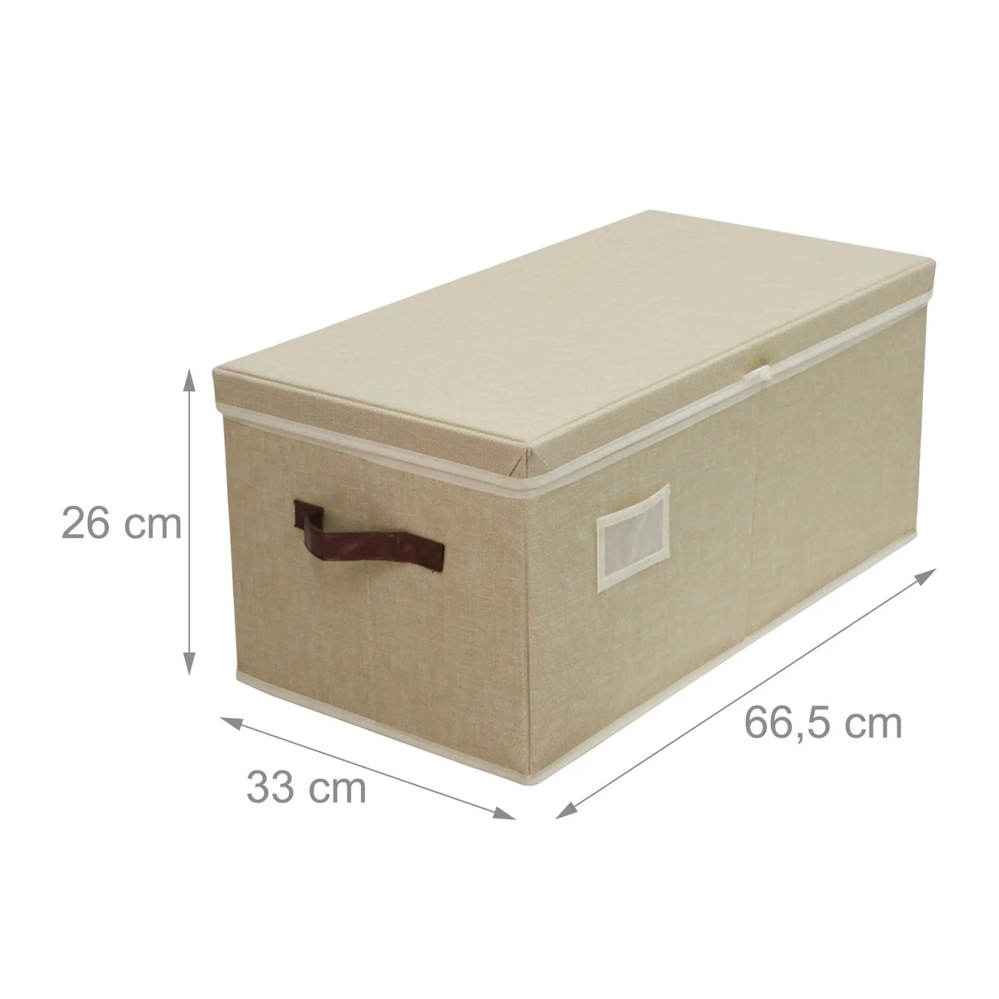Weihnachtskugel Aufbewahrungsbox Beige-Braun von Relaxdays