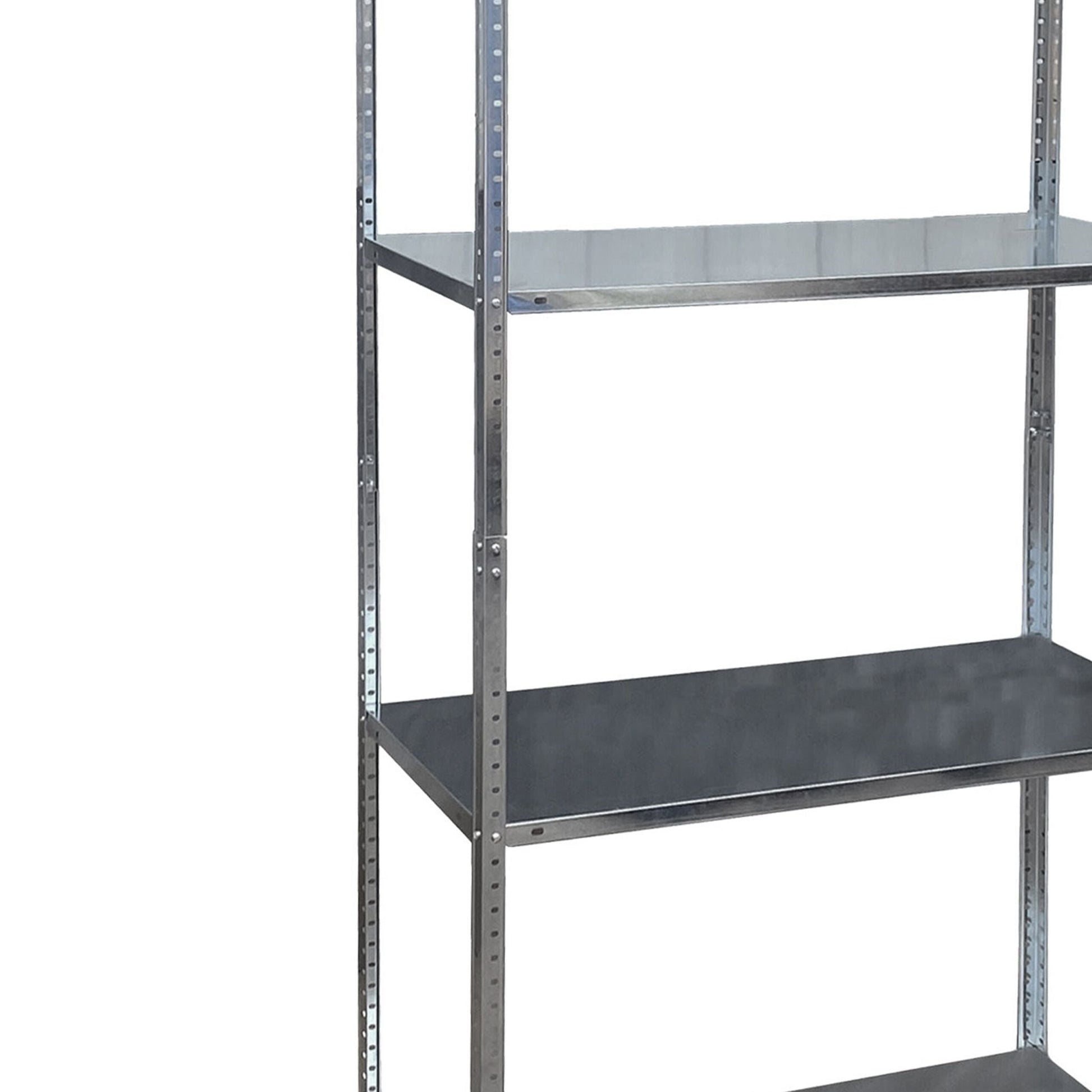 Lagerregal Stahl 160 kg Silber von Relaxdays