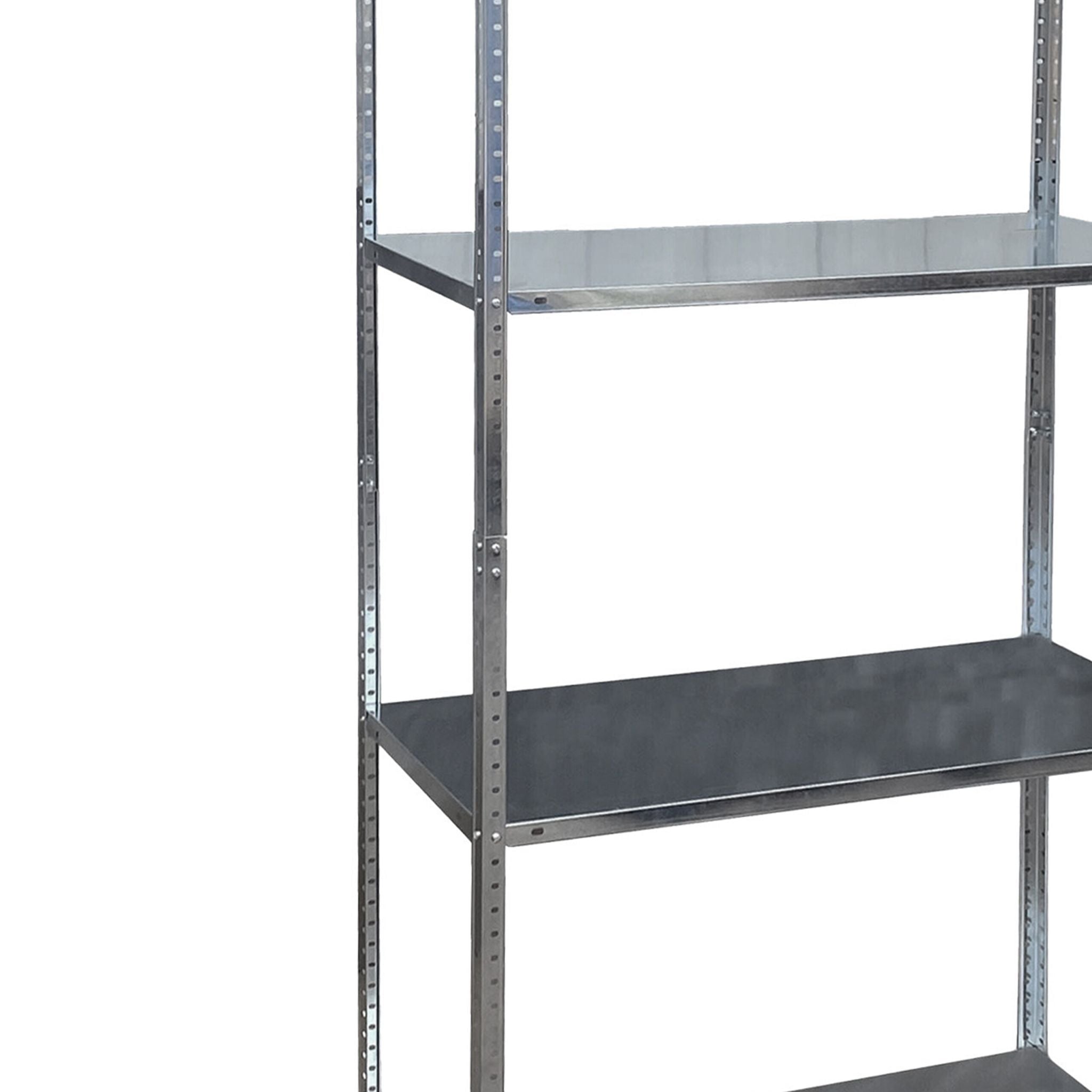 Lagerregal Stahl 160 kg Silber von Relaxdays