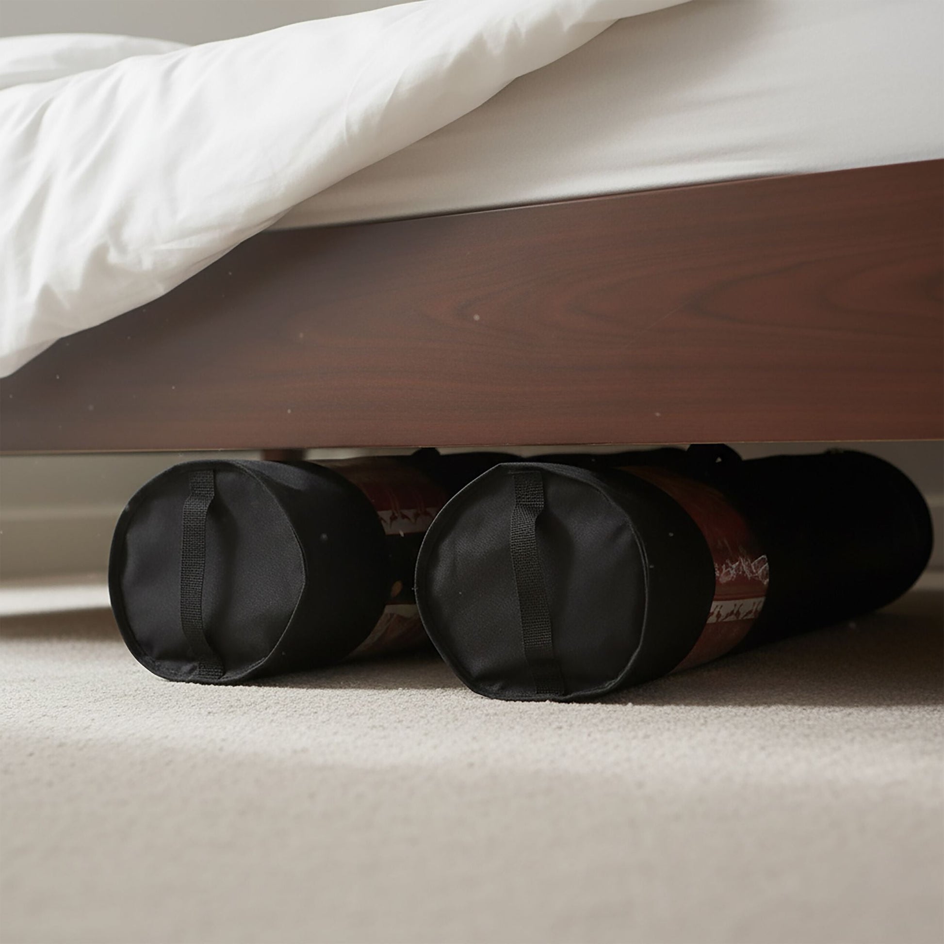 Geschenkpapier Aufbewahrung 2er-Set Schwarz-Transparent von Relaxdays