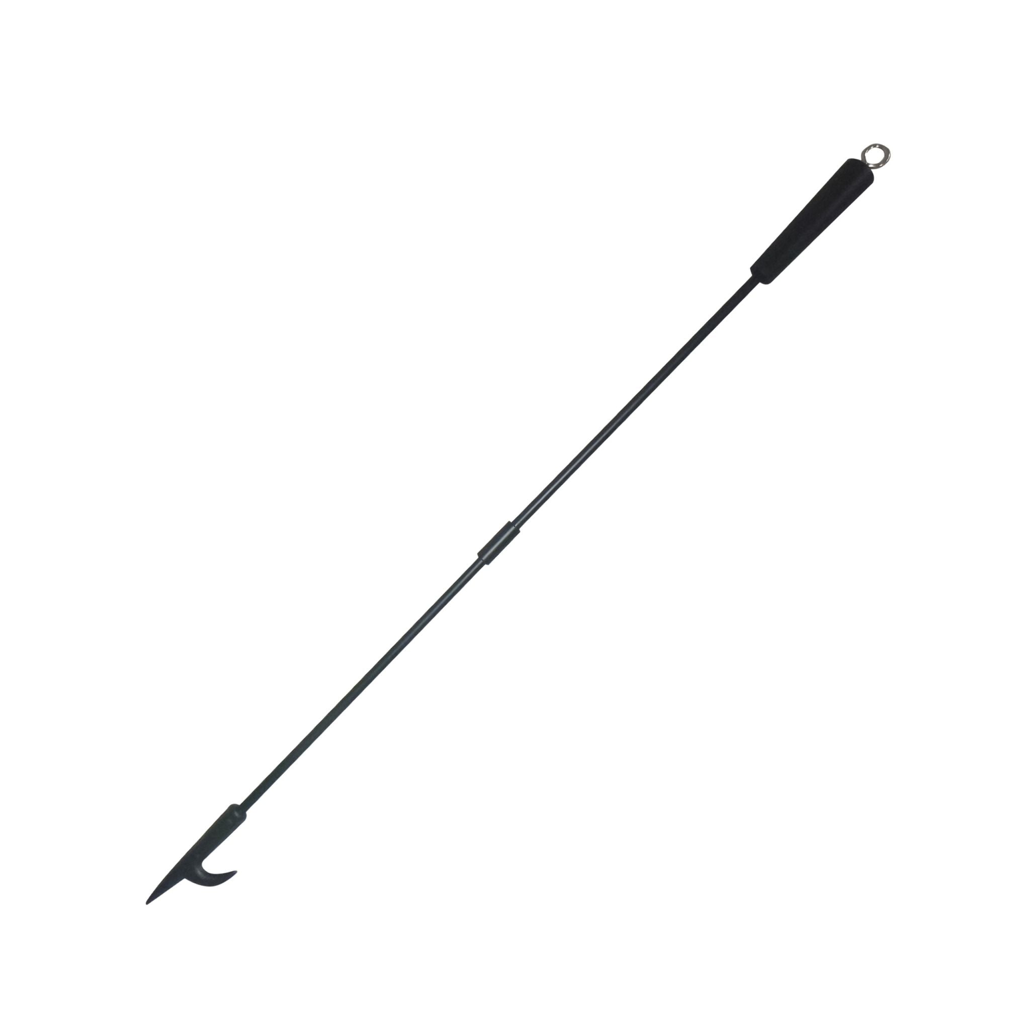 Schürhaken extra lang Schwarz von Relaxdays