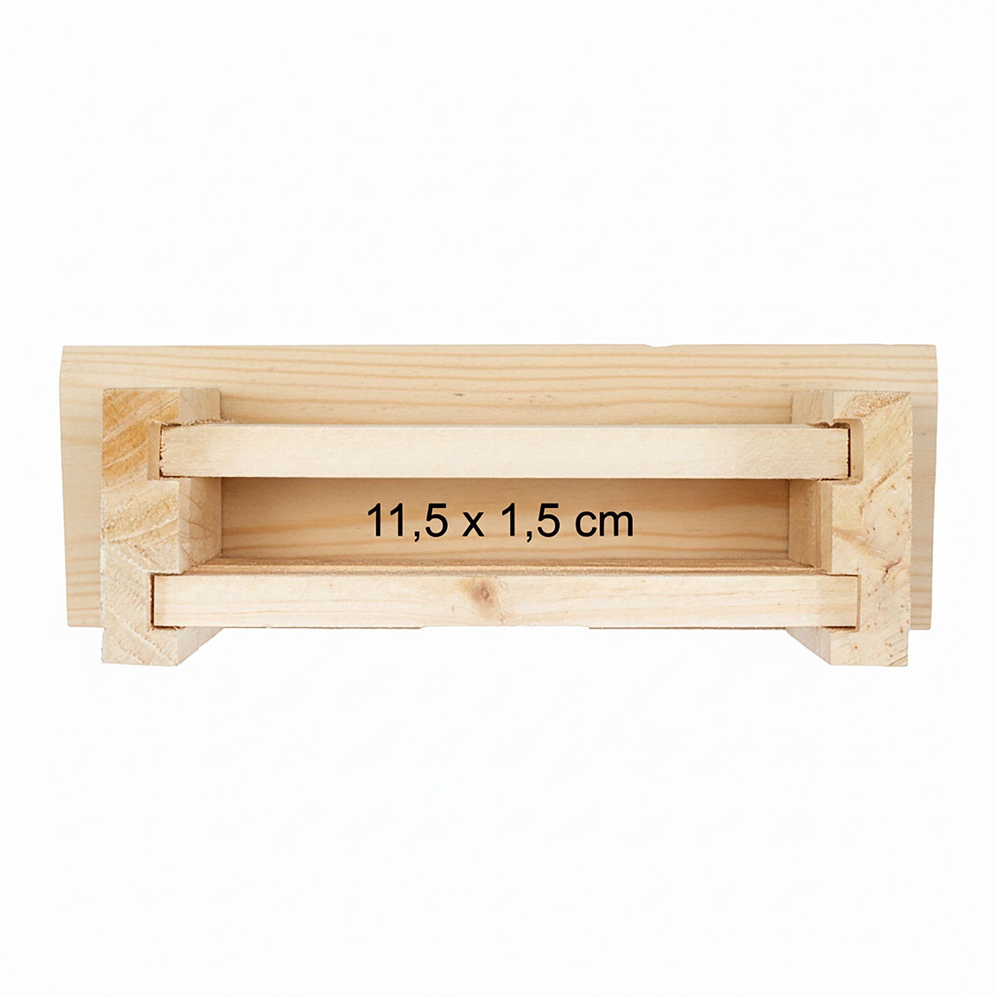 Fledermauskasten 2er-Set Hellbraun von Relaxdays