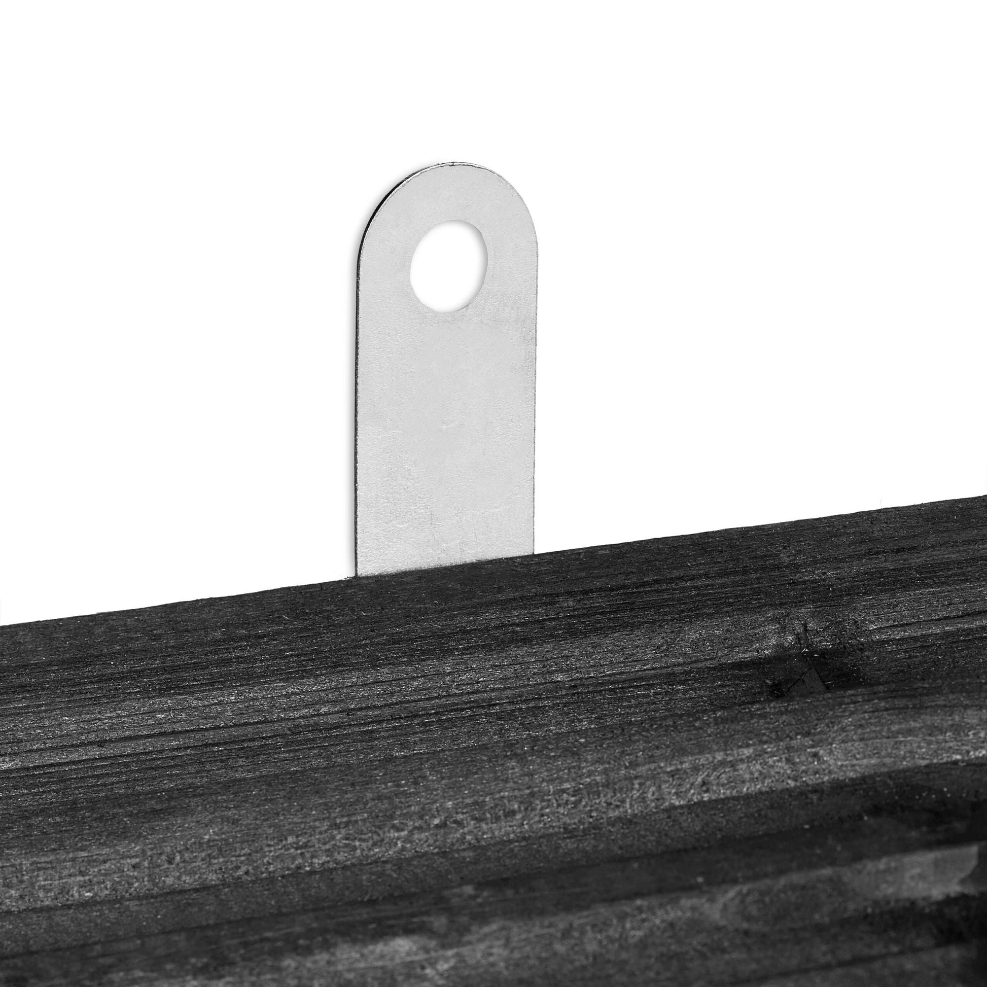 Fledermauskasten 2er-Set Hellbraun-Schwarz von Relaxdays