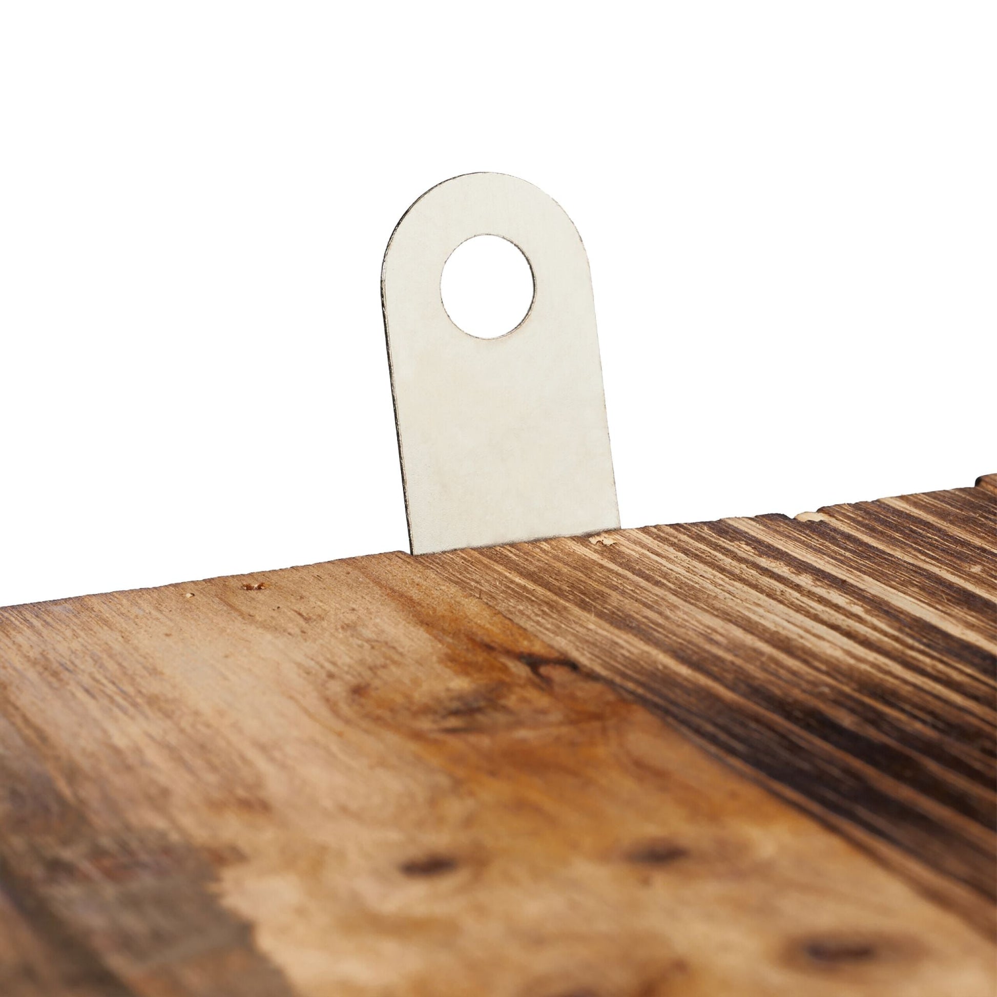 Fledermauskasten geflammt 4er-Set Braun von Relaxdays