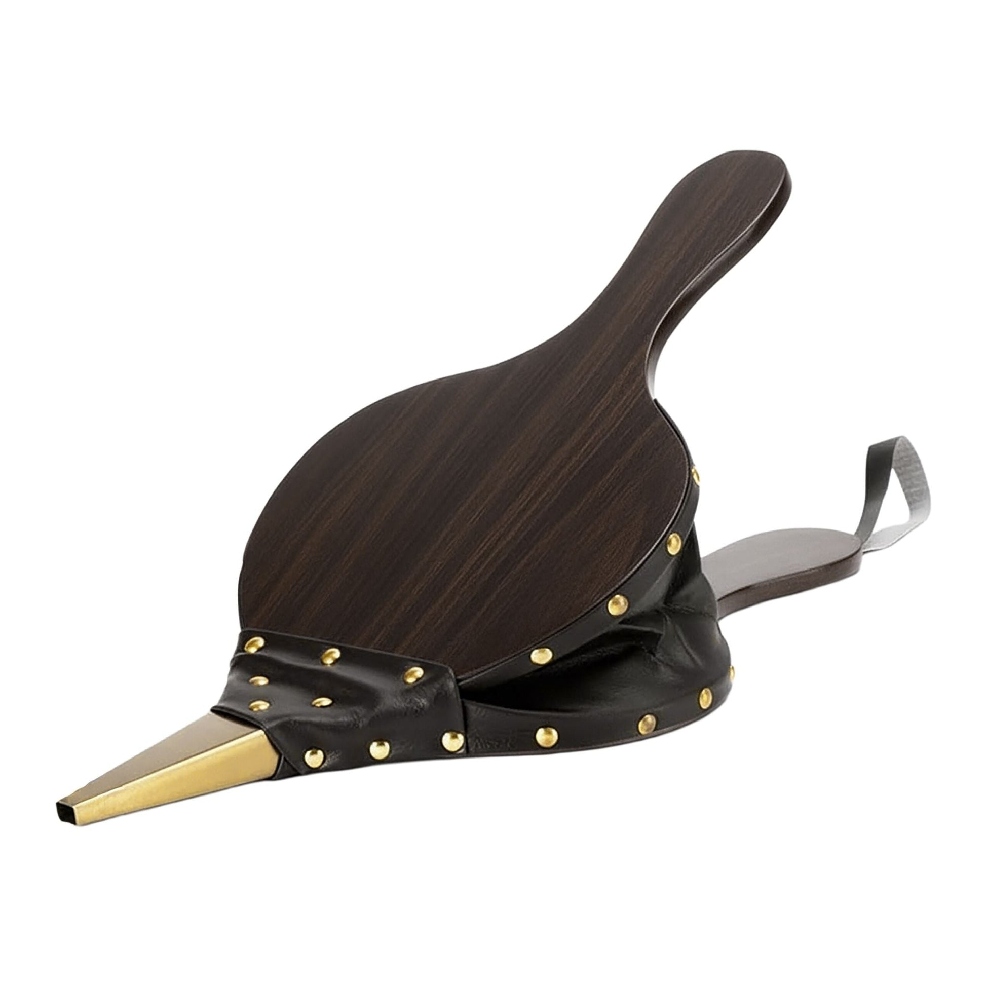 Blasebalg Grill & Kamin Braun-Gold-Schwarz von Relaxdays