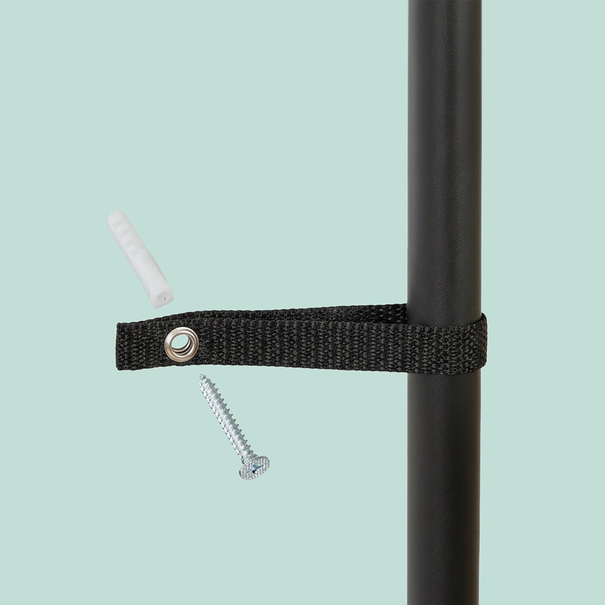 Industrial Handtuchständer mit Ablage Dunkelbraun-Schwarz von Relaxdays