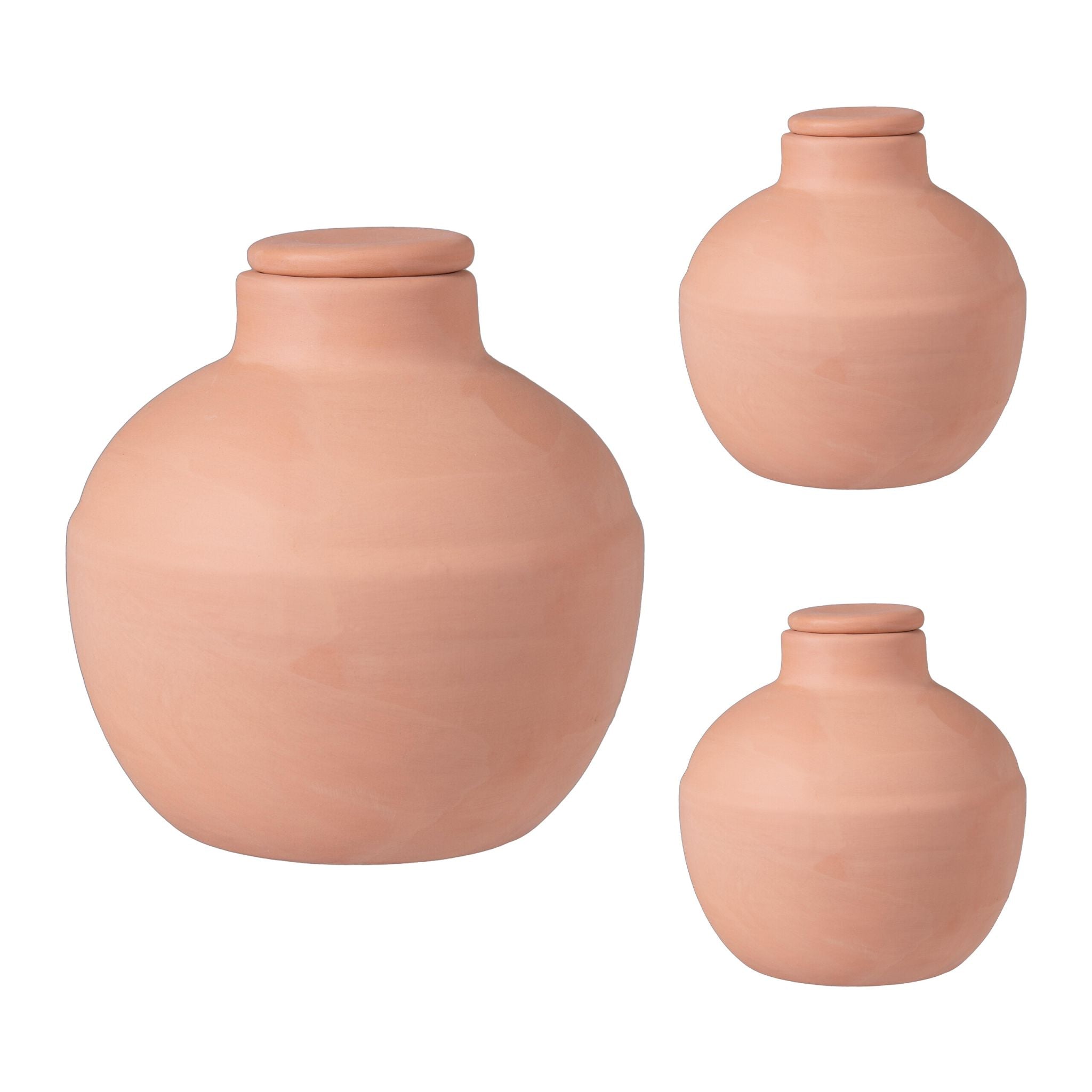 Ollas zur Bewässerung 800 ml 3er-Set Hellbraun von Relaxdays