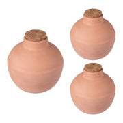 Ollas zur Bewässerung 800 ml 3er-Set Braun-Hellbraun von Relaxdays