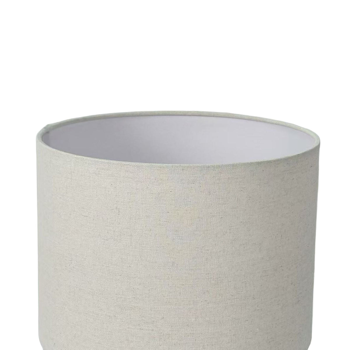 Tischlampe Chevron-Muster Weiss von Relaxdays