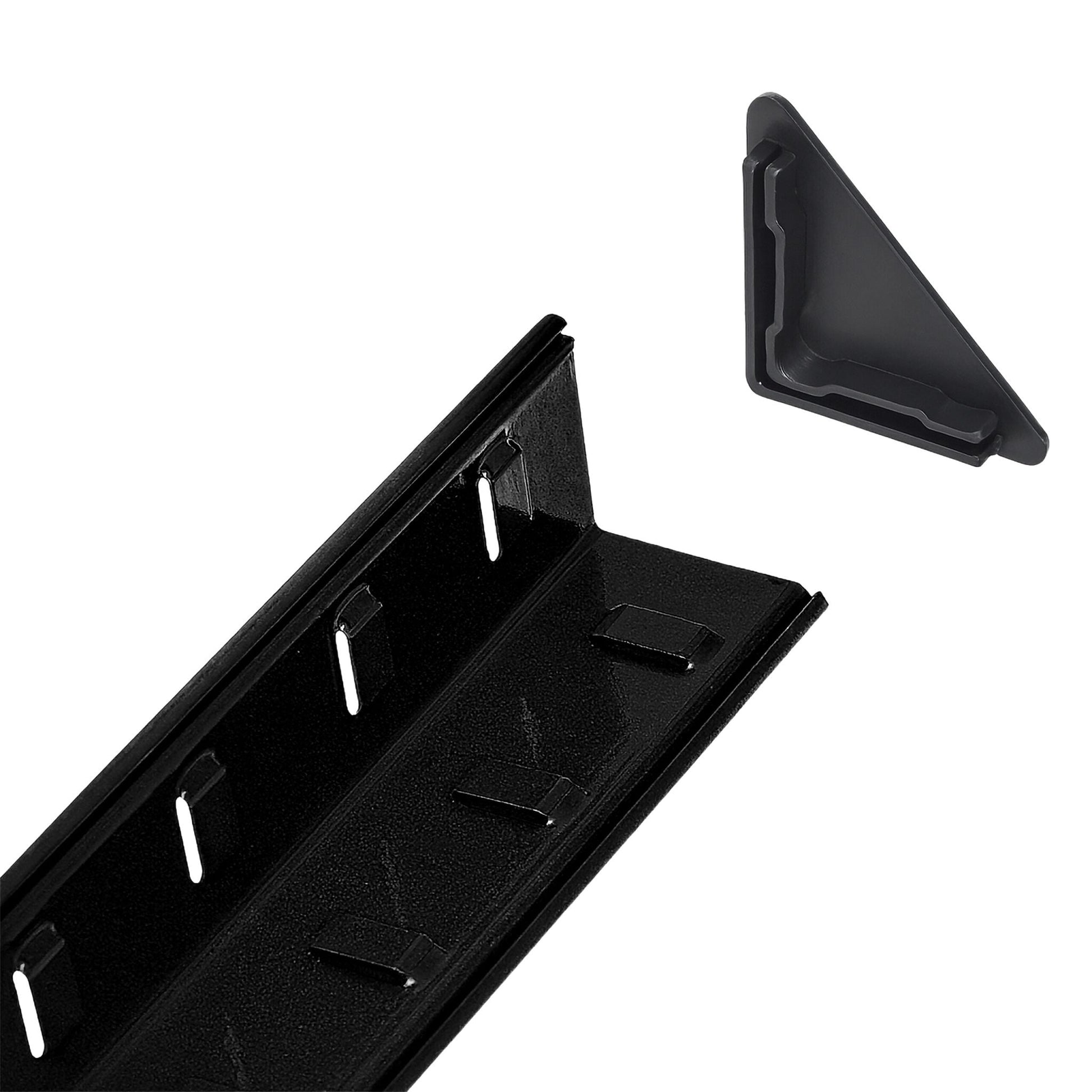 Schwerlastregal Industrial 500 kg Braun-Schwarz von Relaxdays