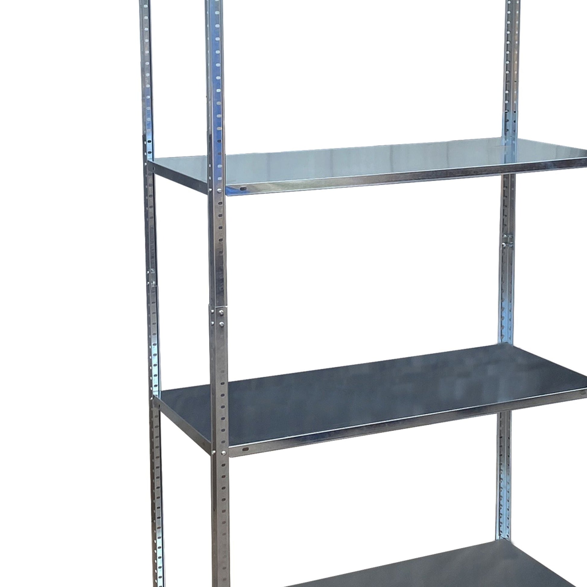 Lagerregal Stahl 160 kg Silber von Relaxdays