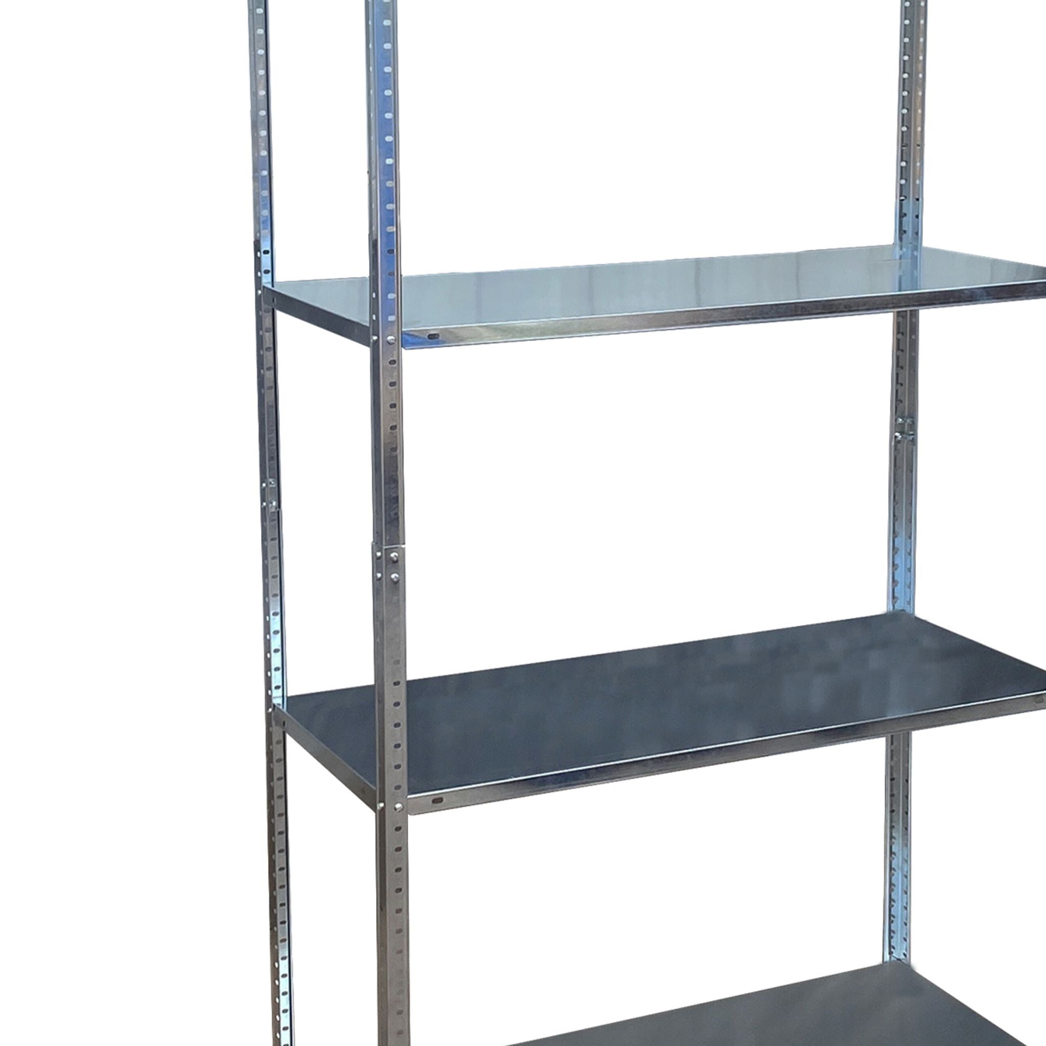 Lagerregal Stahl 160 kg Silber von Relaxdays