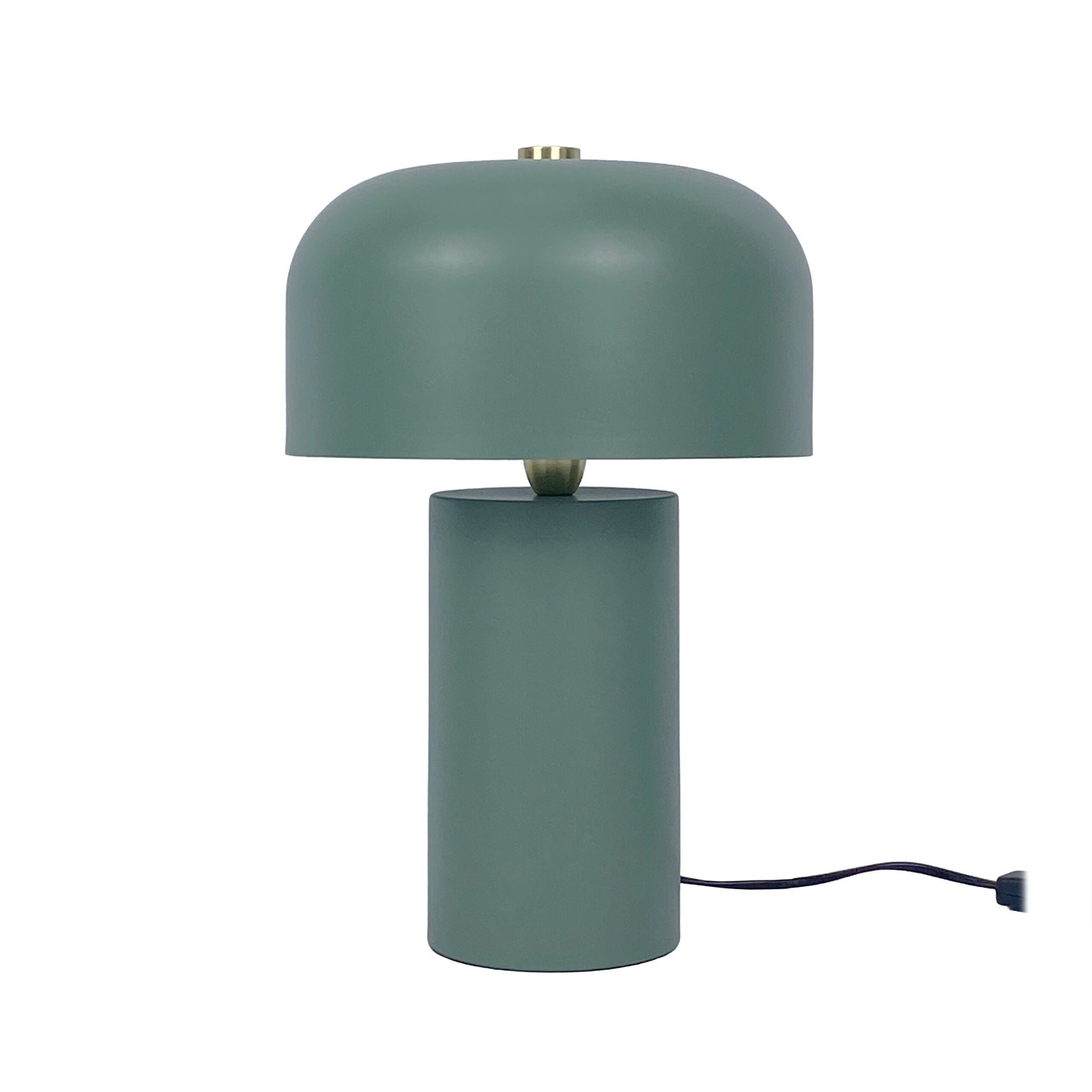 Tischlampe Pilz Grün von Relaxdays