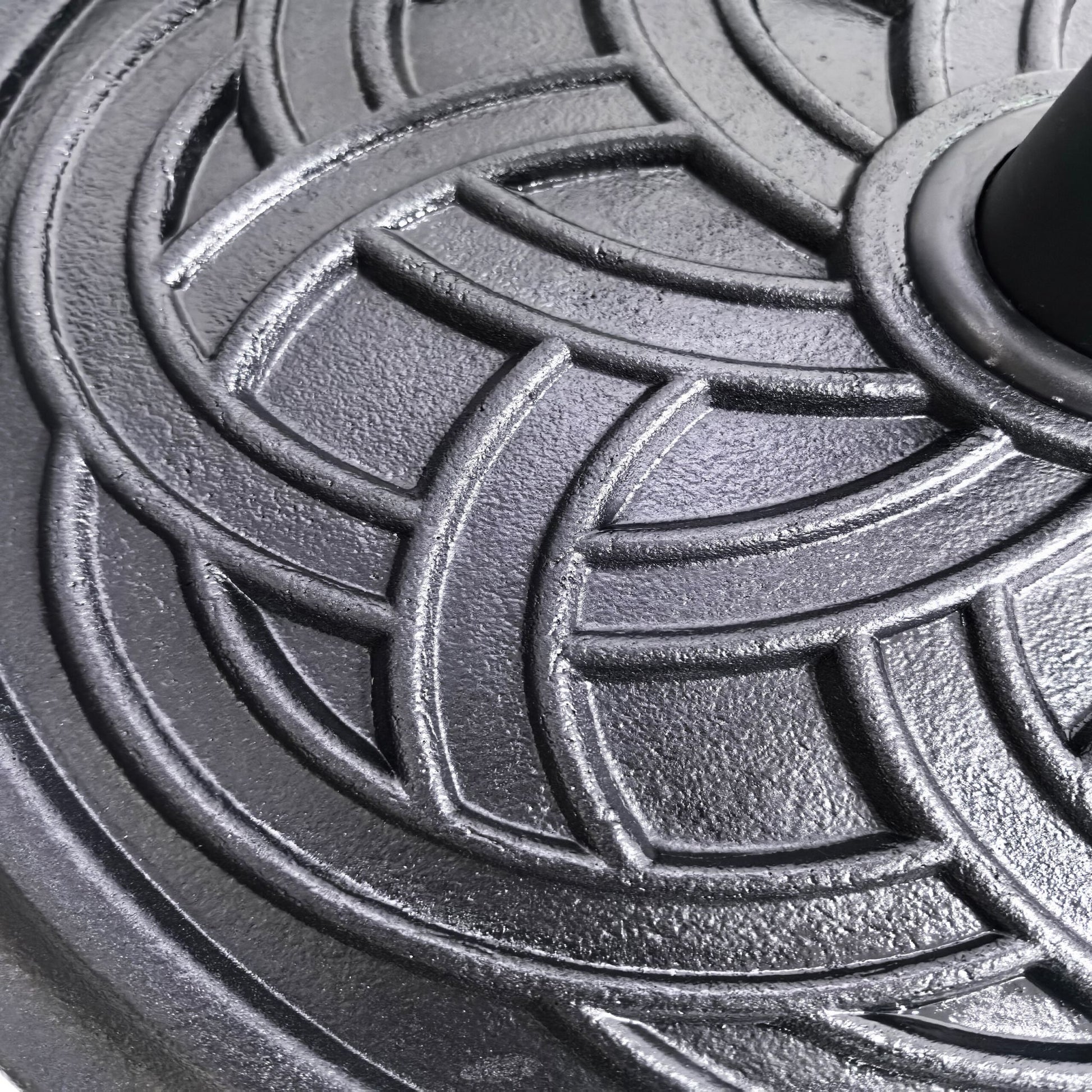 Schirmständer Sonnenschirm 12 kg Schwarz von Relaxdays