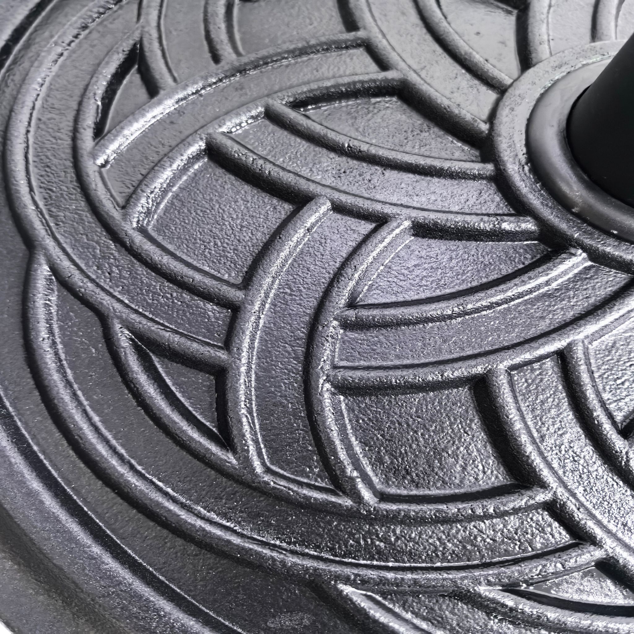 Schirmständer Sonnenschirm 12 kg Schwarz von Relaxdays