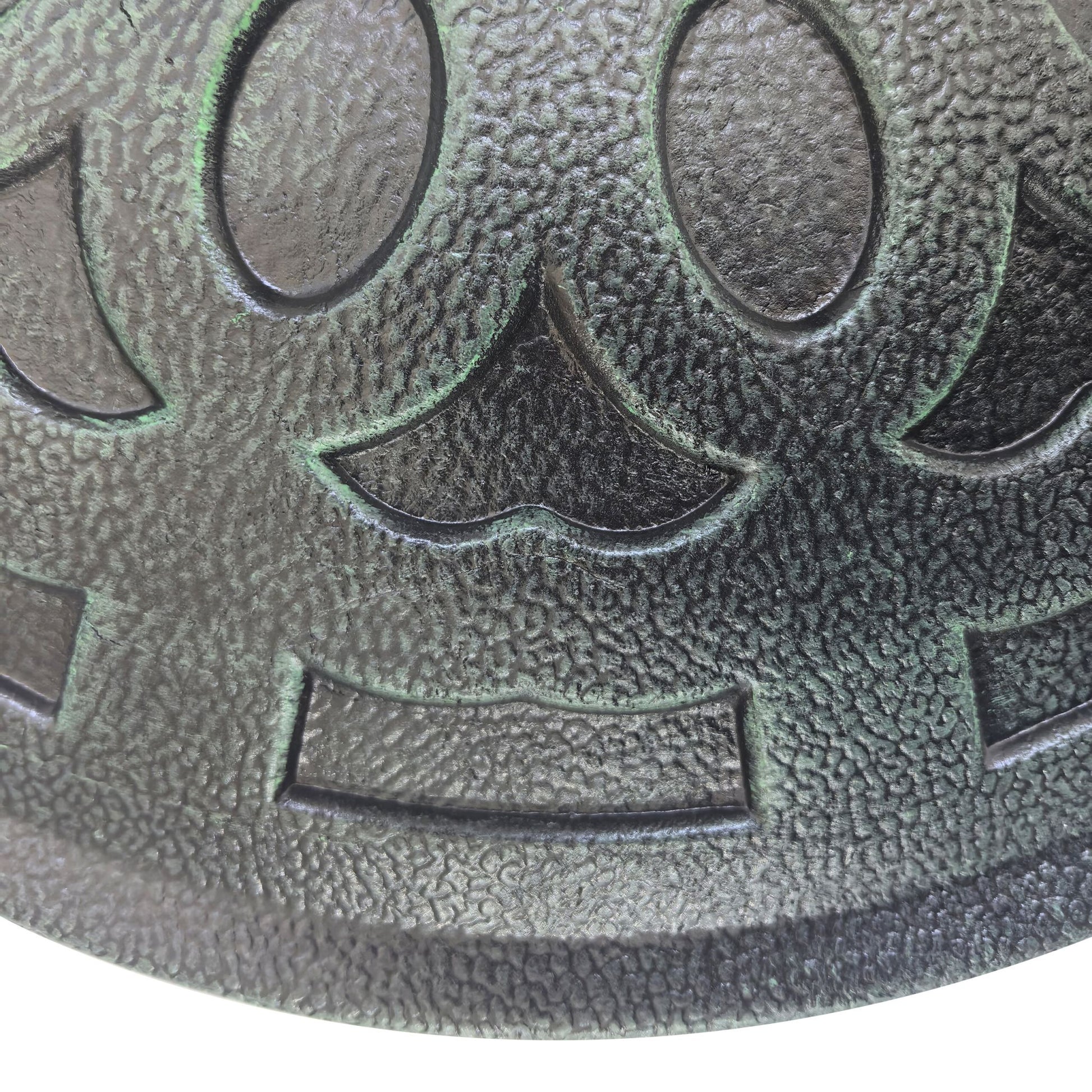 Schirmständer Sonnenschirm 14 kg Dunkelgrün-Schwarz von Relaxdays