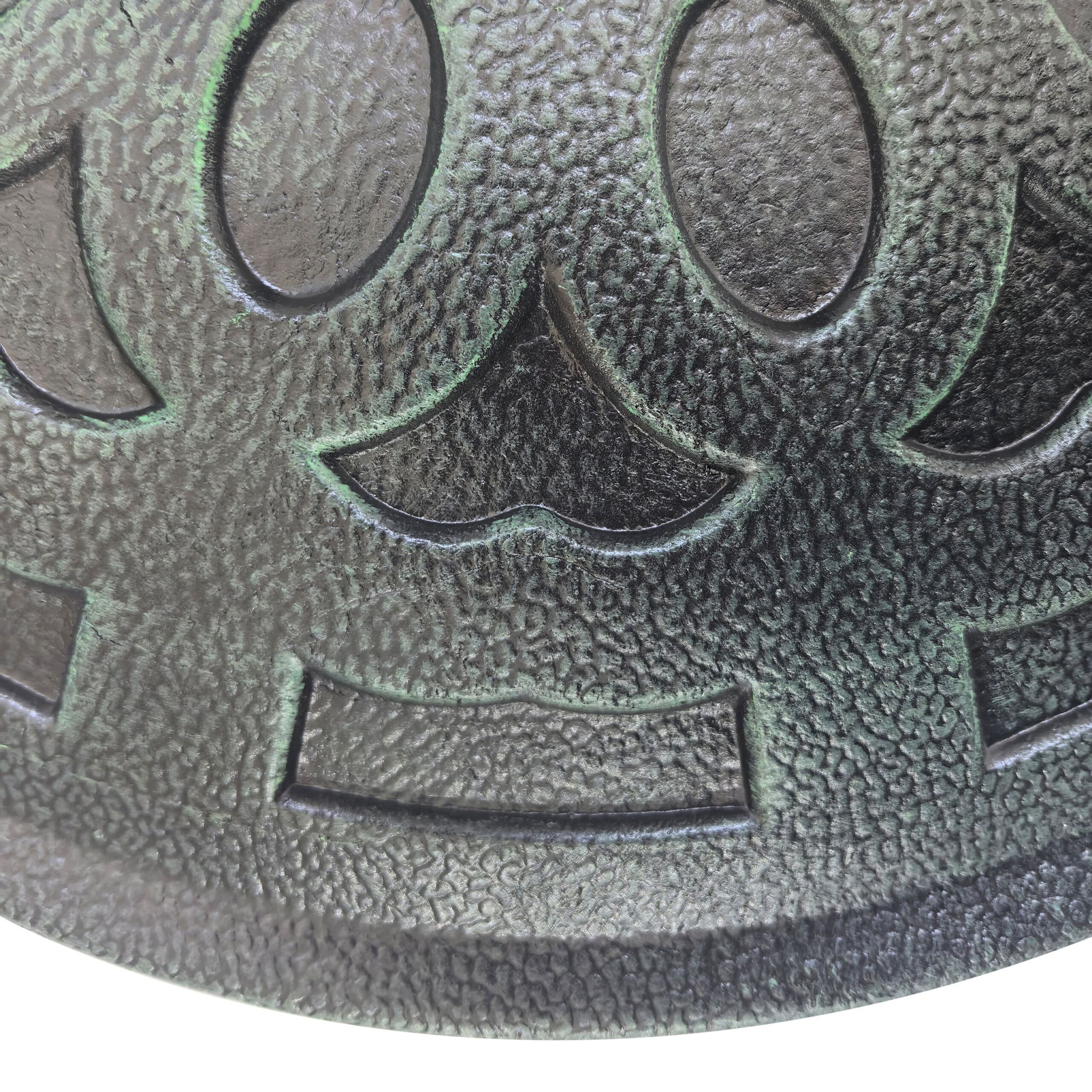 Schirmständer Sonnenschirm 14 kg Dunkelgrün-Schwarz von Relaxdays