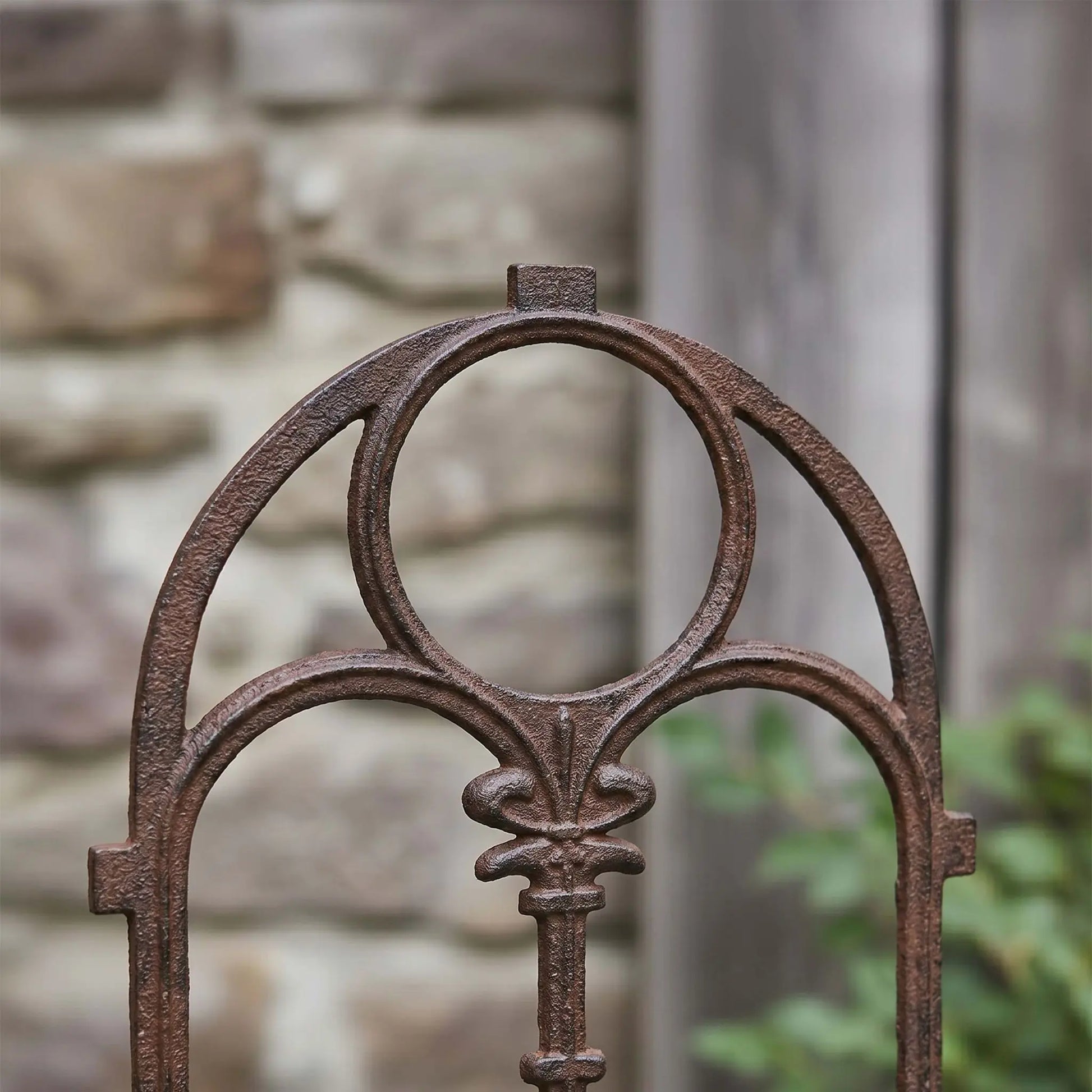 Stallfenster antik Gusseisen Braun von Relaxdays