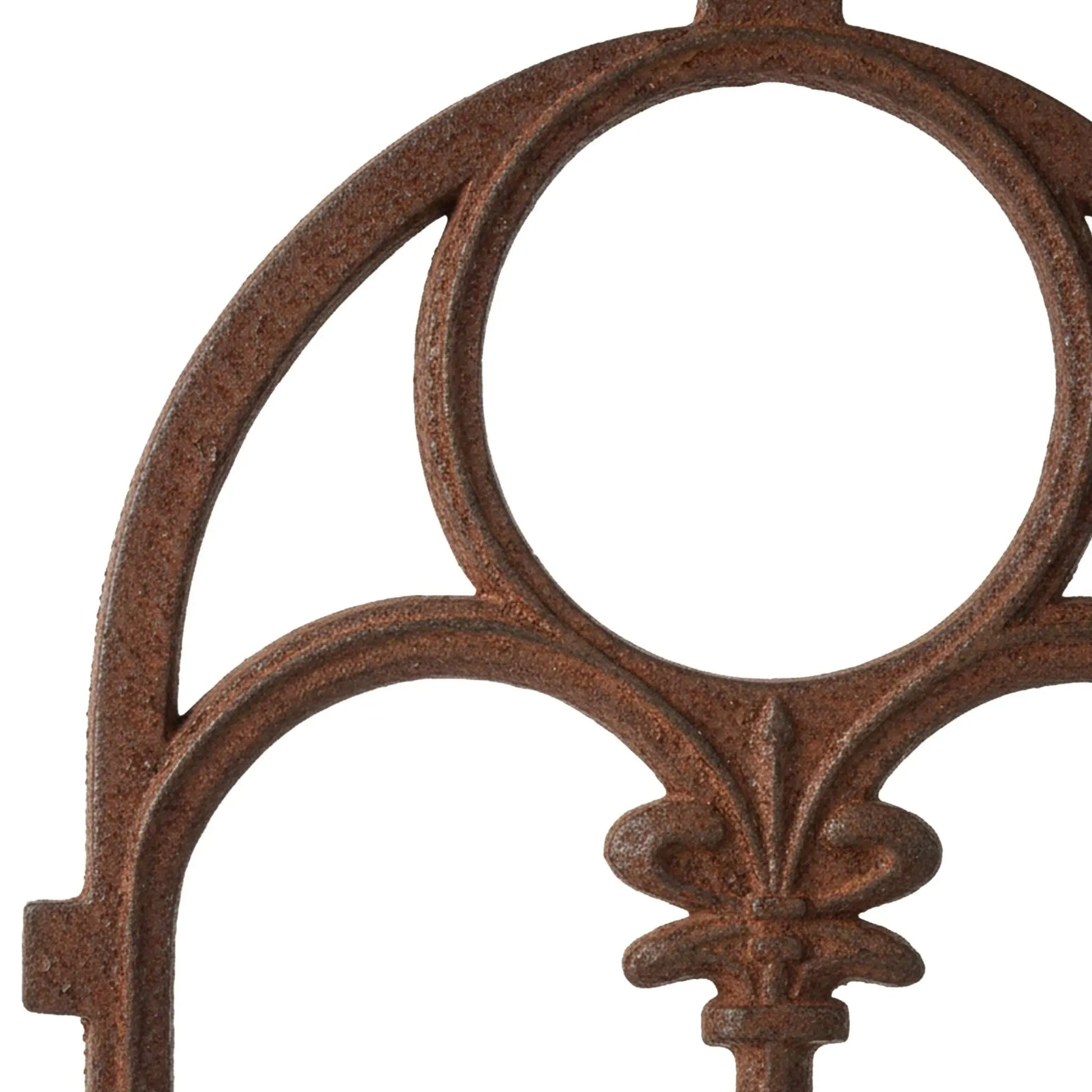 Stallfenster antik Gusseisen Braun von Relaxdays