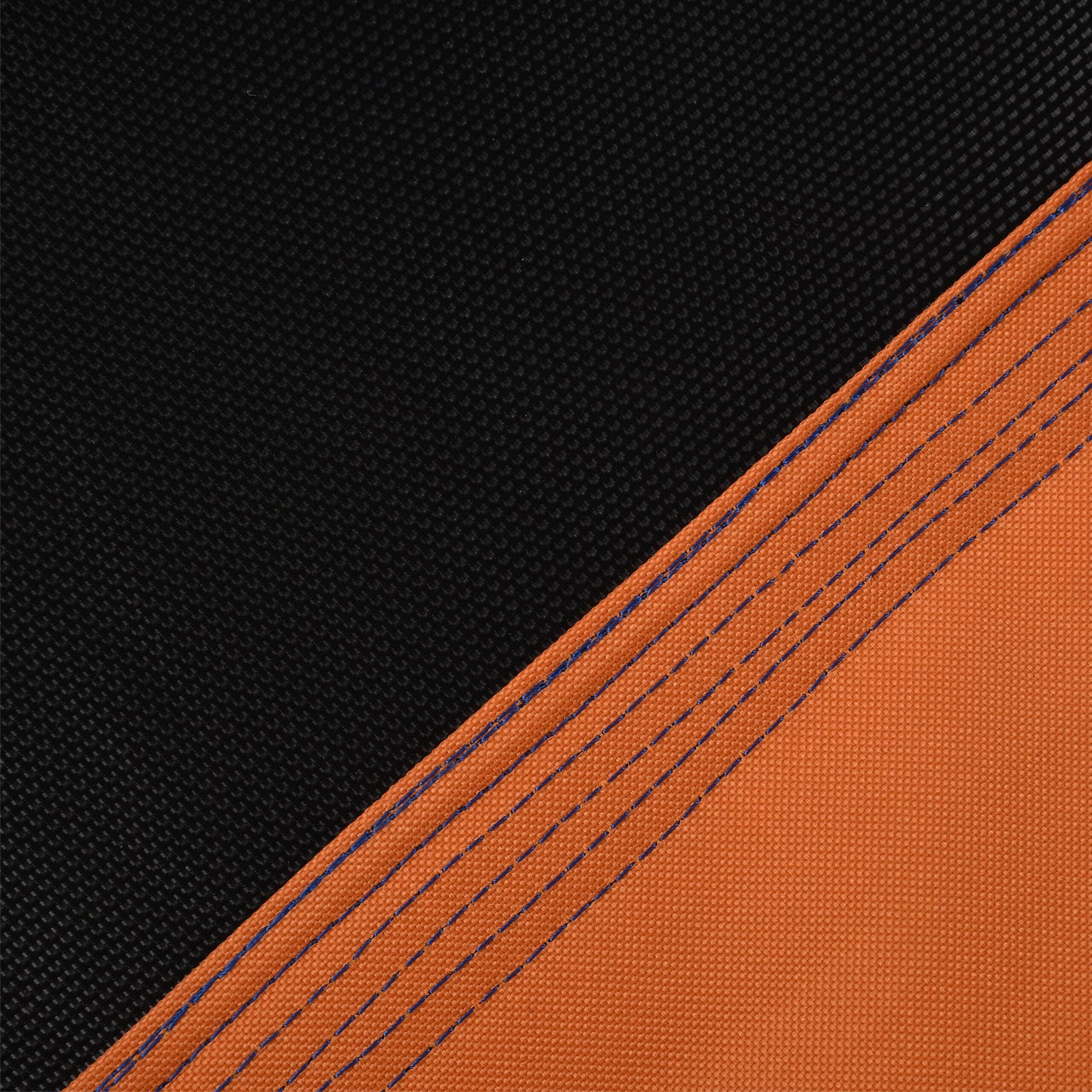 Nestschaukel oval 150 kg mit Griffen Blau-Orange-Schwarz von Relaxdays