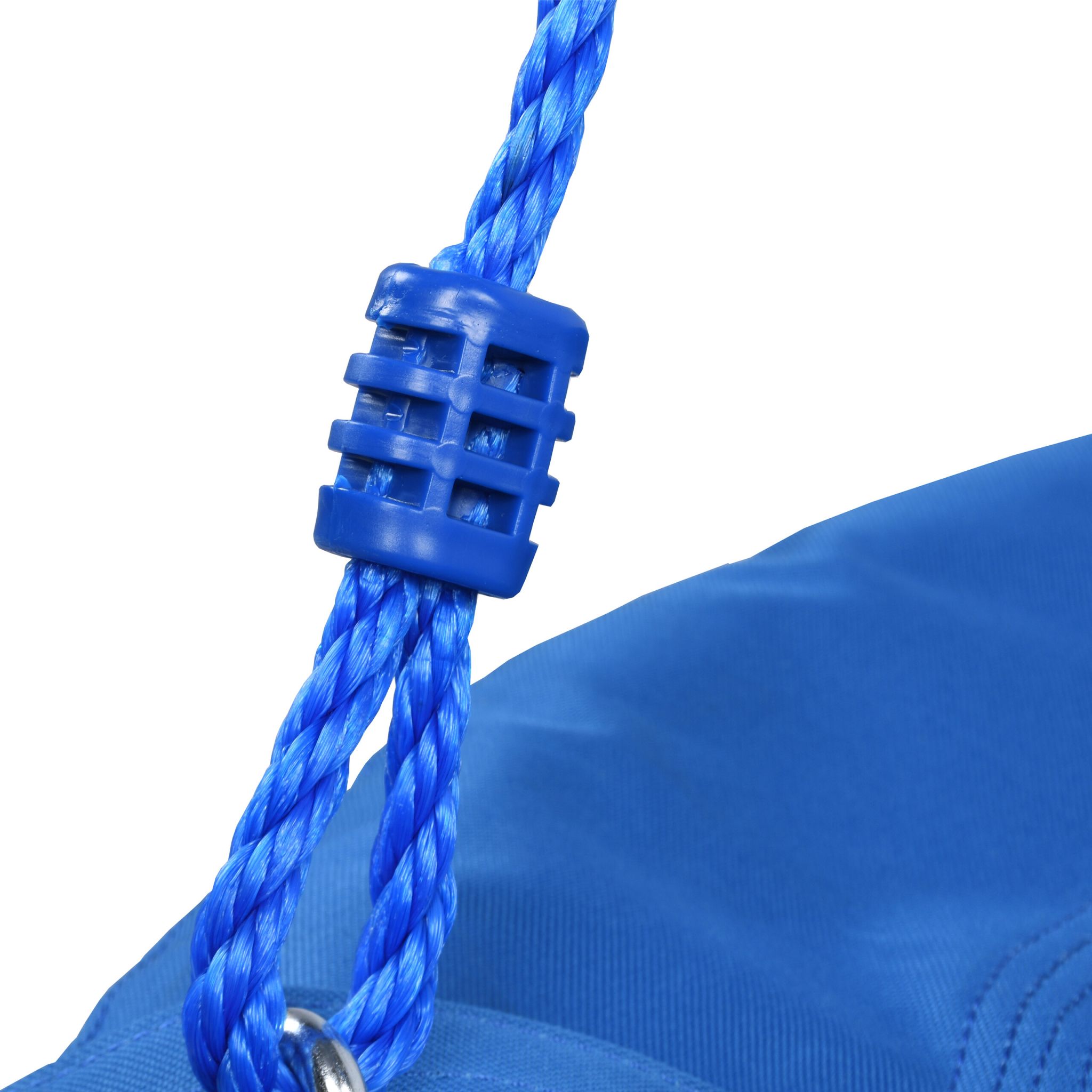 Nestschaukel Kinder Schaumstoffgriffe Weiss-Blau-Schwarz von Relaxdays