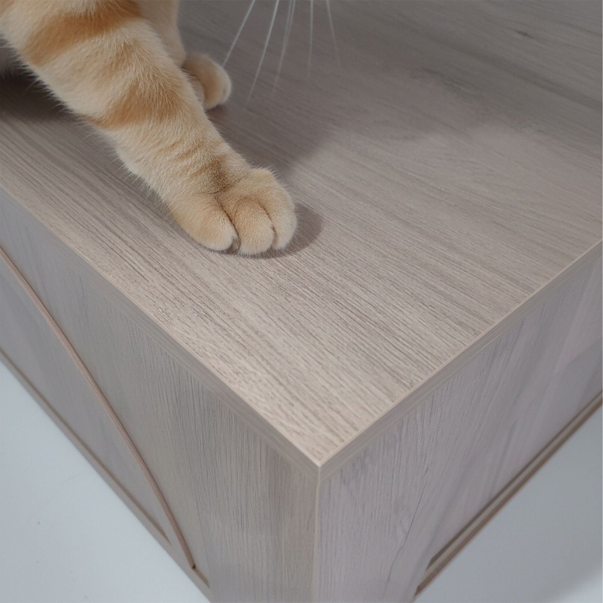 Katzenschrank für Katzenklo Grau von Relaxdays