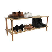 Schuhregal Bambus Hellbraun von Relaxdays
