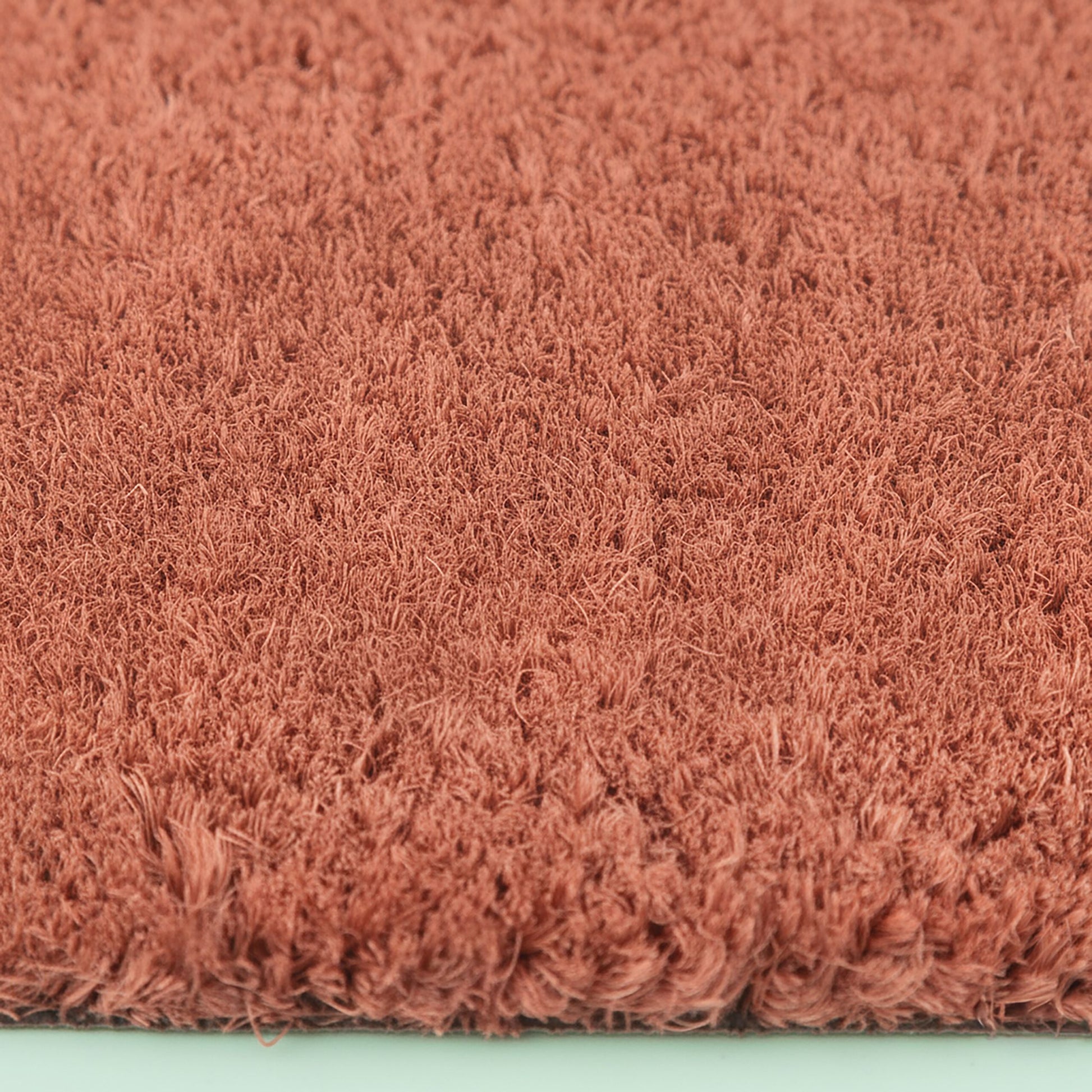 Kokos Fussmatte 60x40cm Pink-Rot von Relaxdays