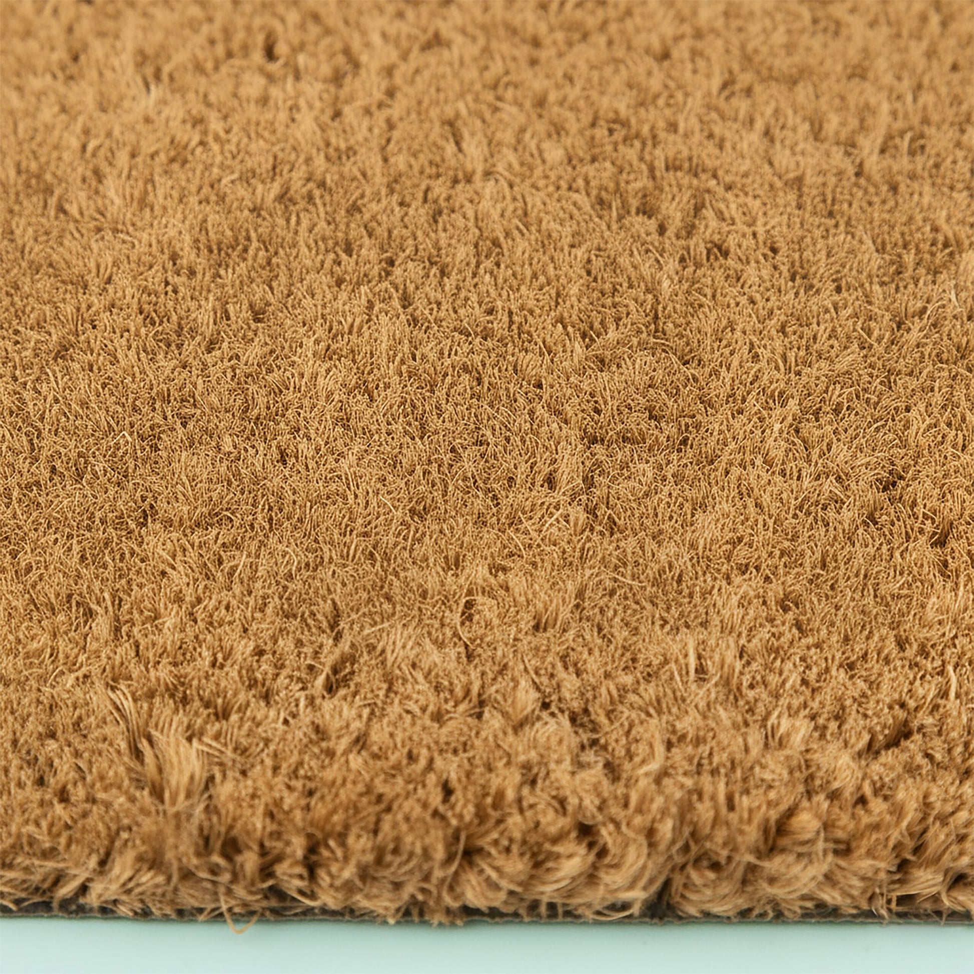 Kokos Fussmatte Tiere 60x40cm Hellbraun-Schwarz von Relaxdays