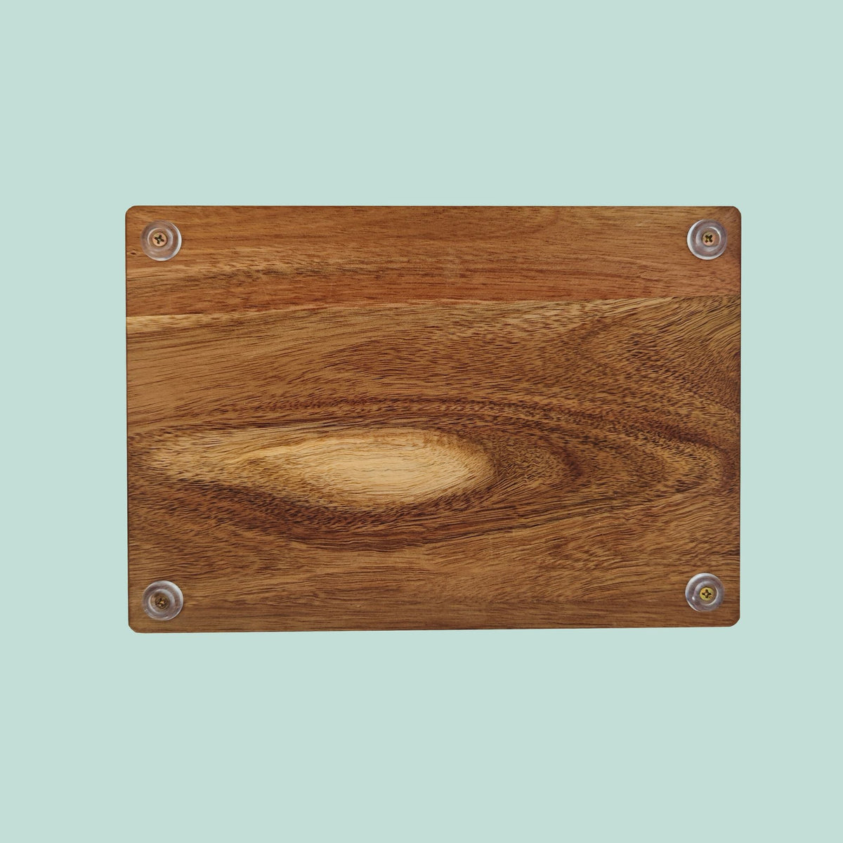 Schneidebrett Set 3-tlg. mit Ständer Braun von Relaxdays