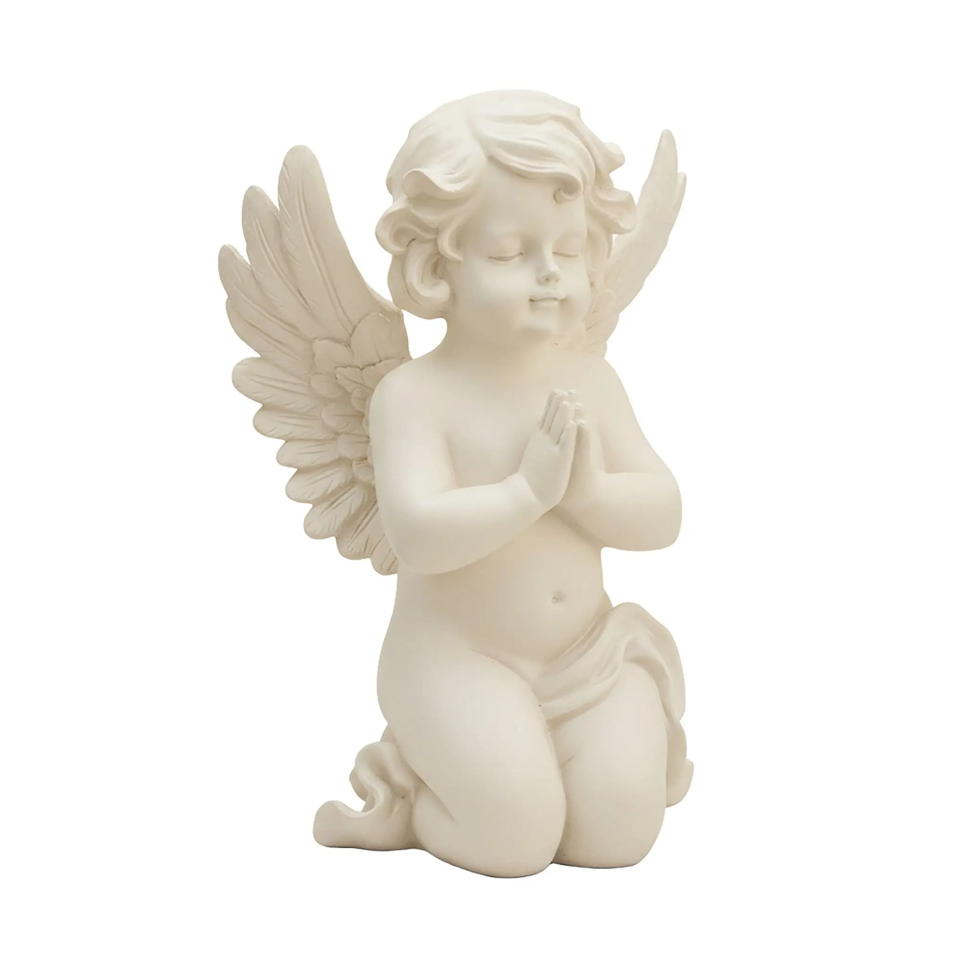 Betender Grabengel Creme von Relaxdays