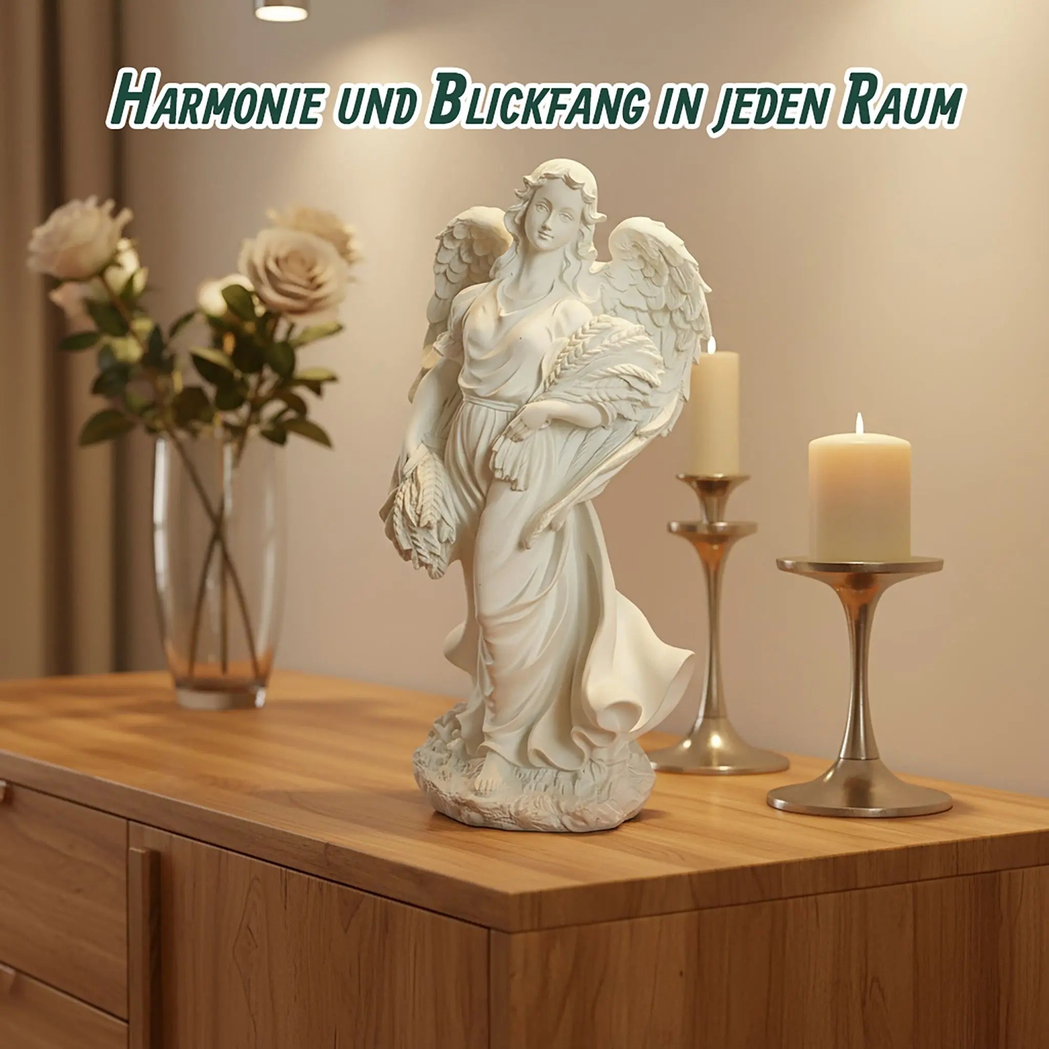 Grosser Grabengel Weiss von Relaxdays