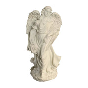 Grosser Grabengel Creme von Relaxdays
