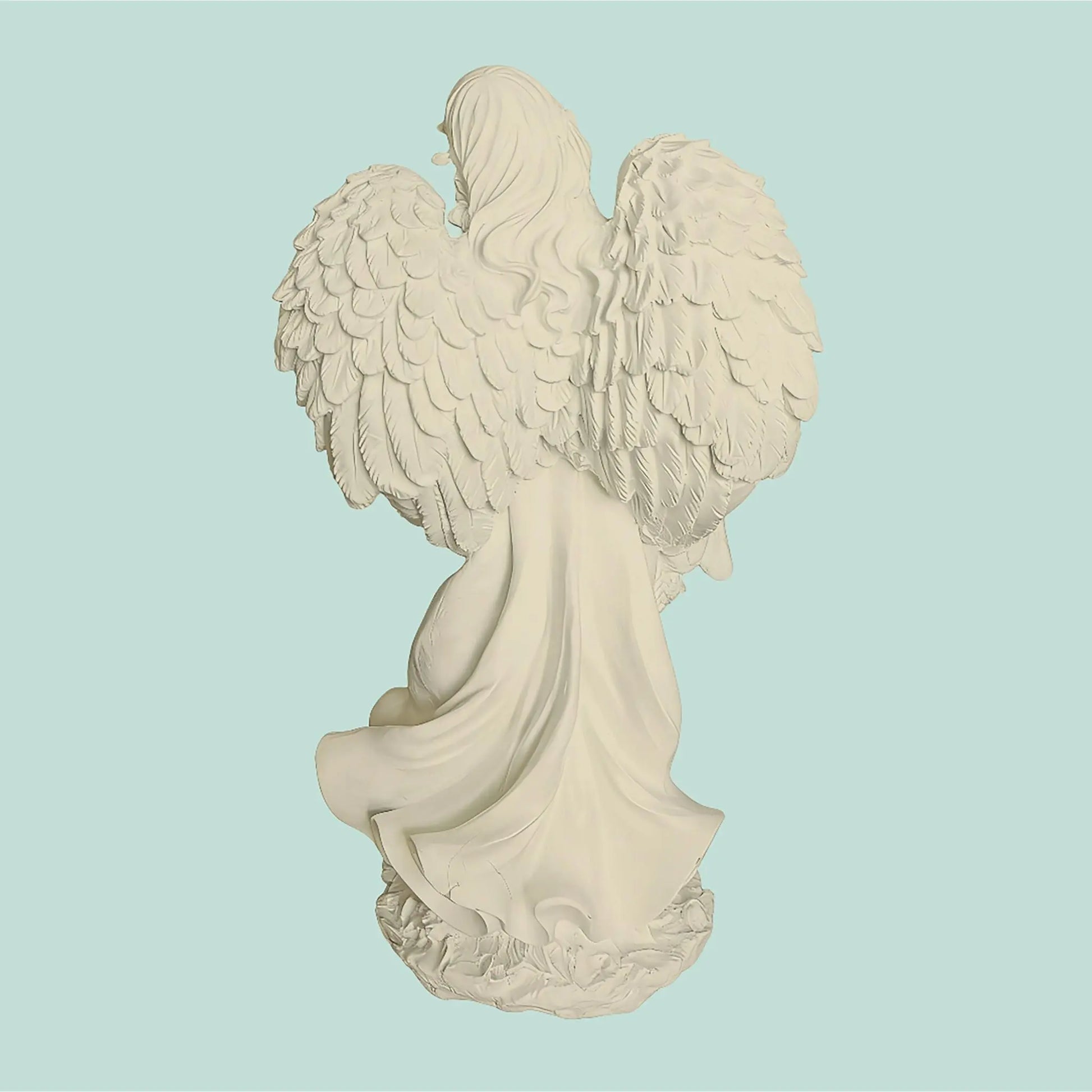 Grosser Grabengel Creme von Relaxdays