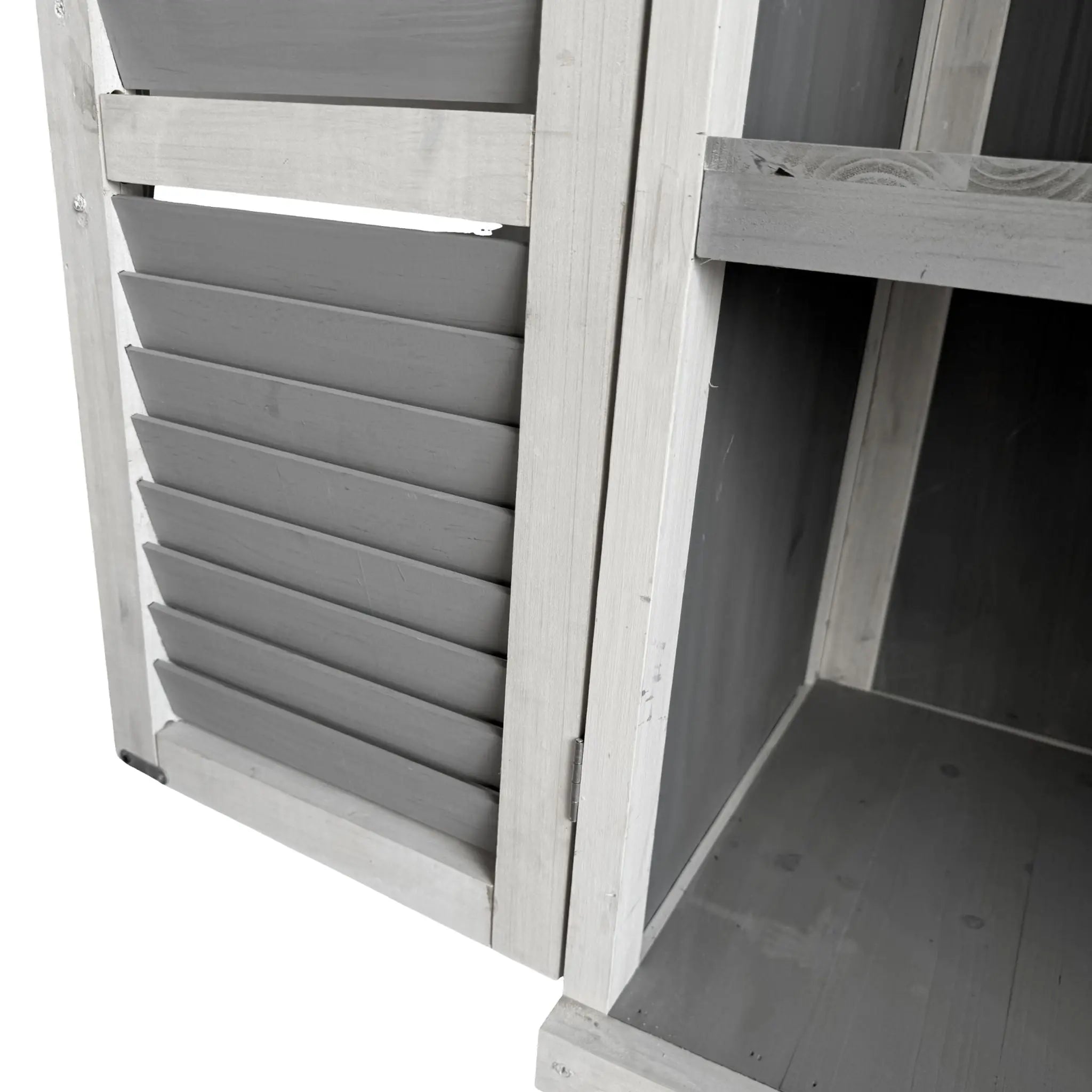 Pflanztisch mit Unterschrank Weiss-Grau von Relaxdays