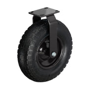 Bockrolle 3.50-4 Schwarz von Relaxdays