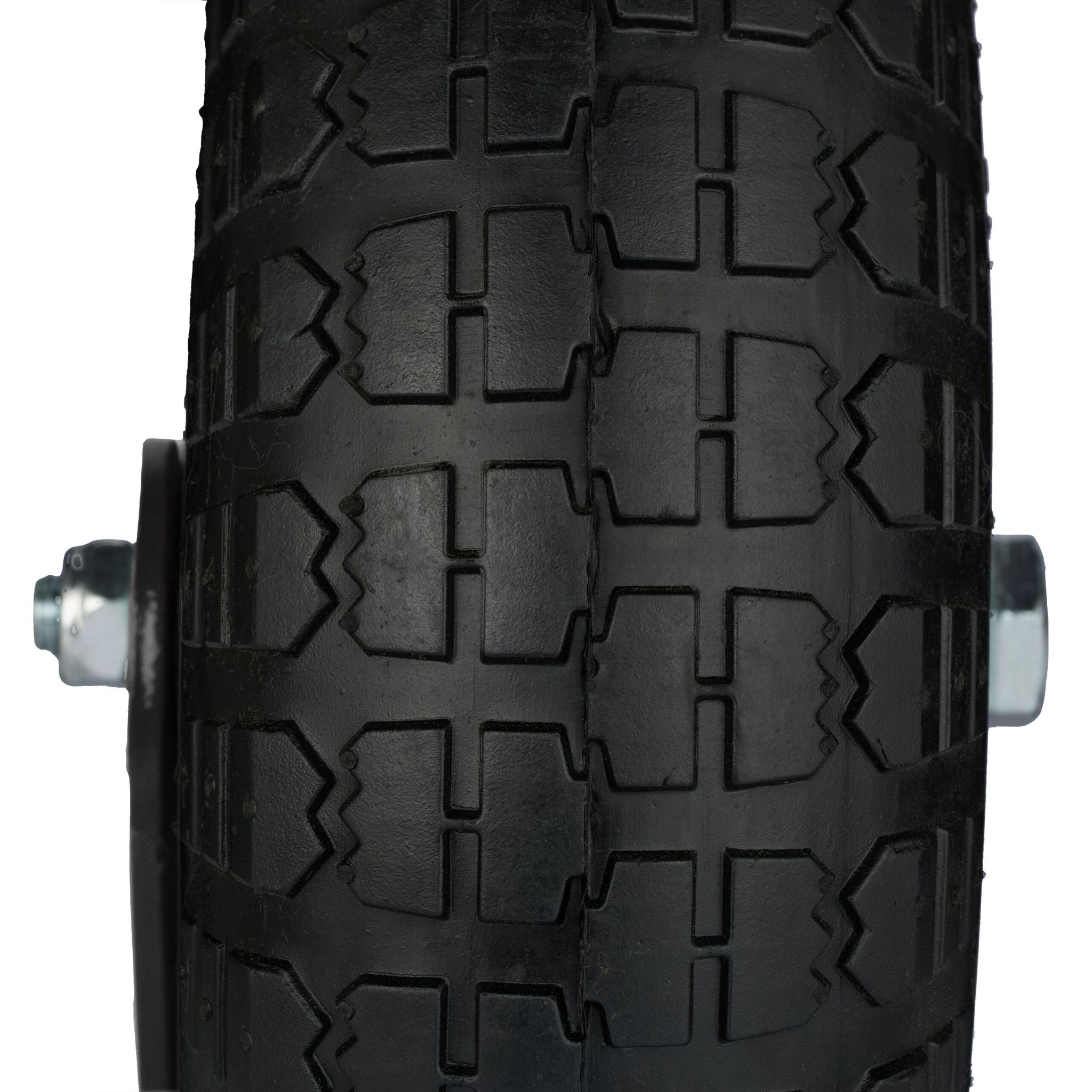 Bockrolle 3.50-4 Schwarz von Relaxdays