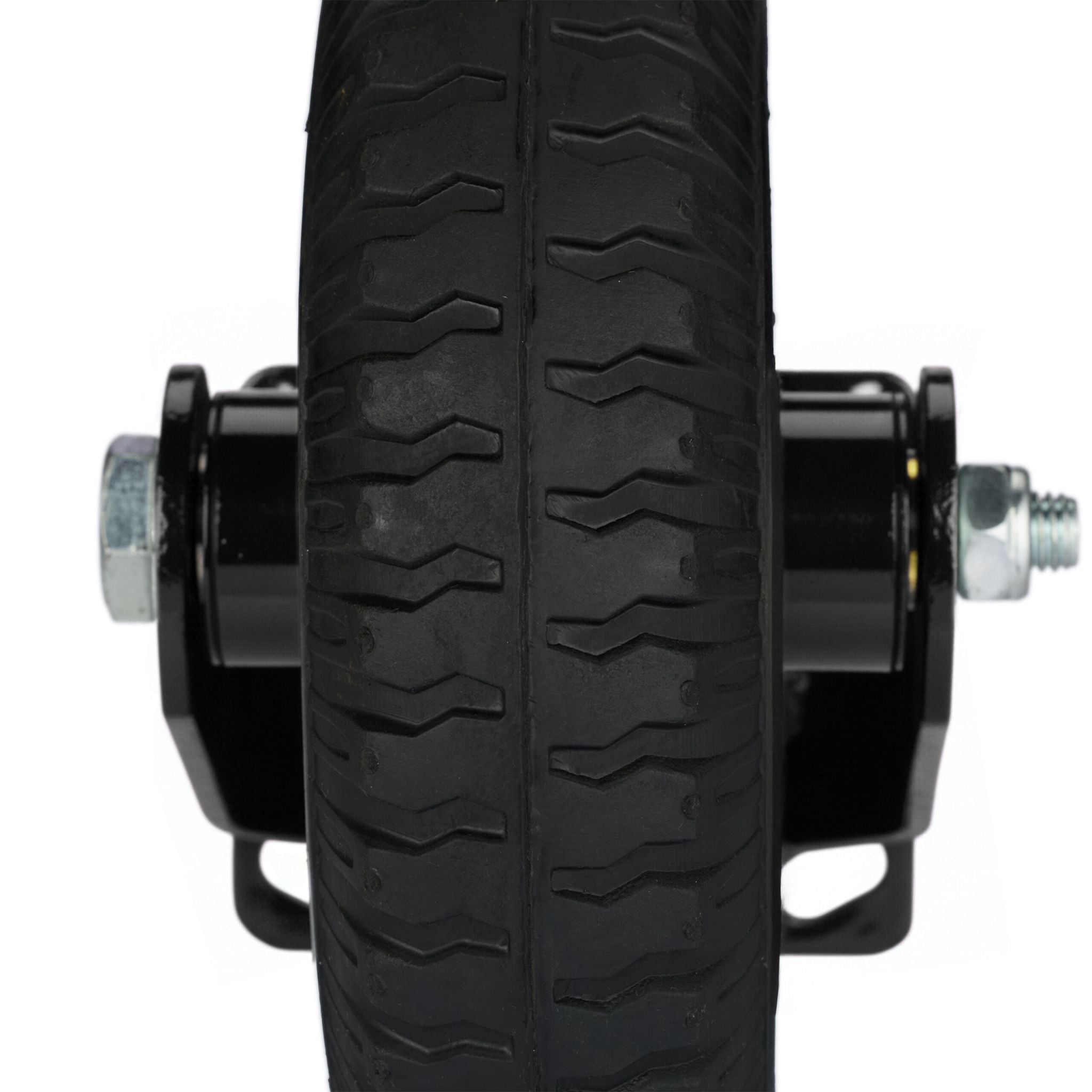 Bockrolle 2.50-4 Schwarz von Relaxdays