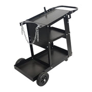 Schweisswagen Schwarz-Silber von Relaxdays